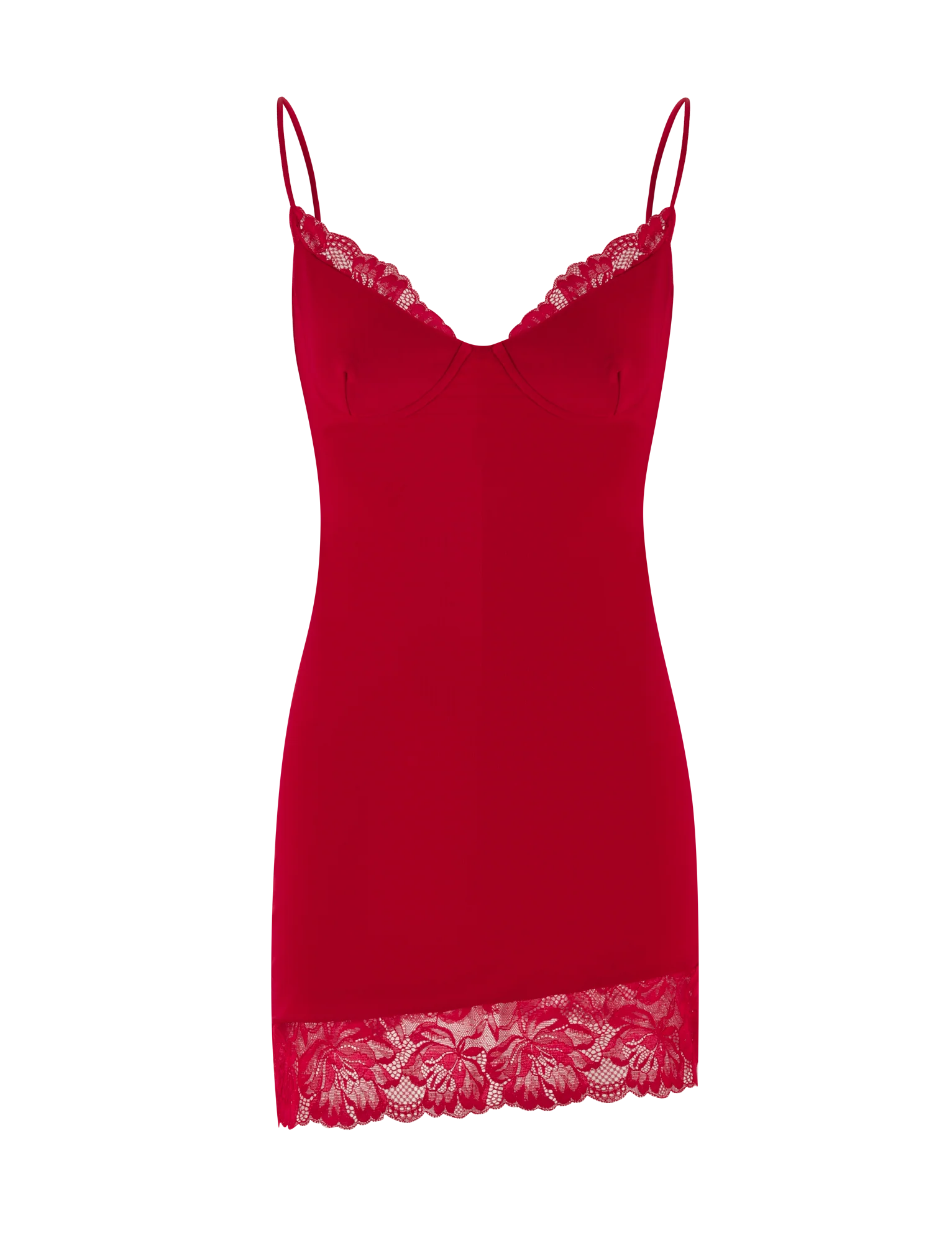 AISLING DRESS - RED - Image 7