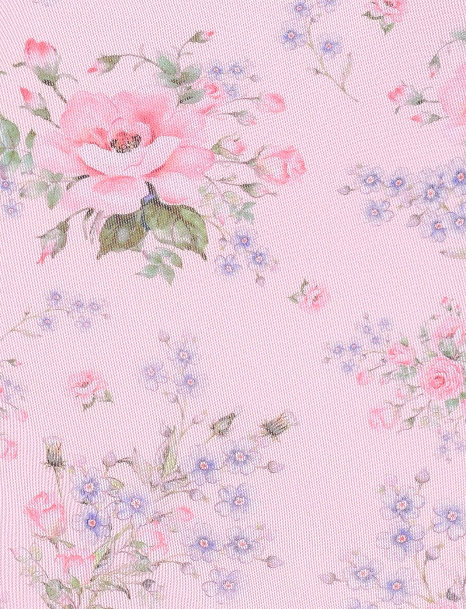 AMARAN MINI DRESS - PINK : FLORAL : WILD FLOWER - Image 9