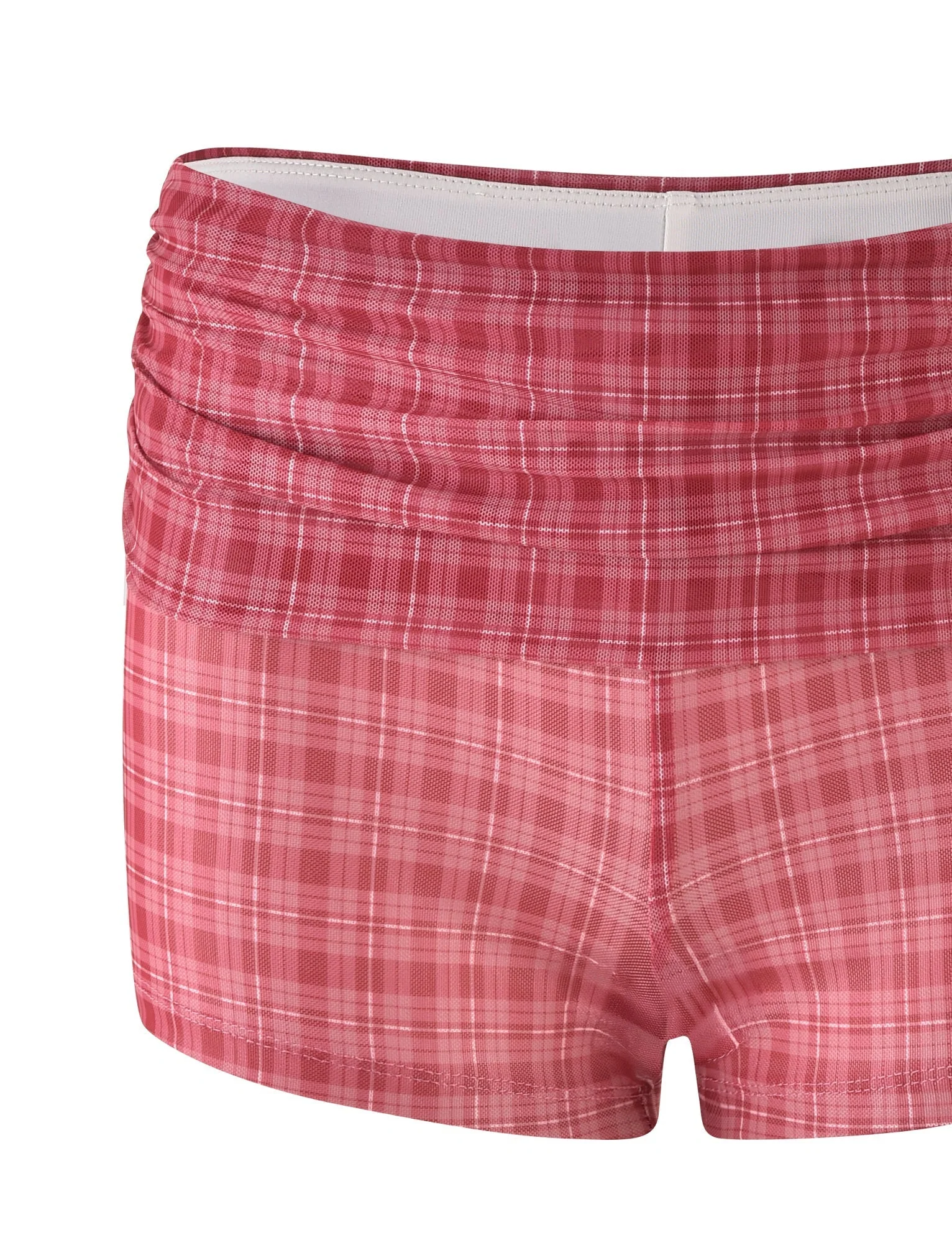 AMARAN SHORT - RED : RED CHECK - Image 10