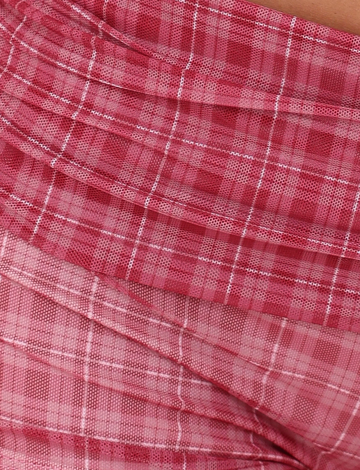 AMARAN SHORT - RED : RED CHECK - Image 11