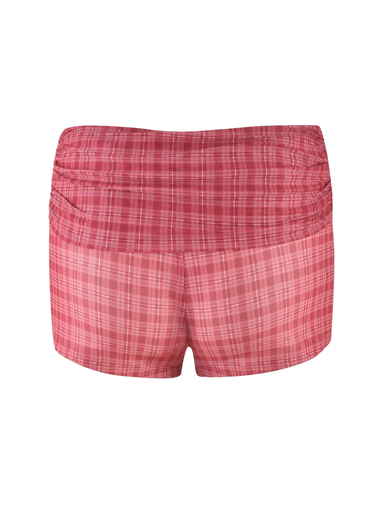AMARAN SHORT - RED : RED CHECK - Image 9
