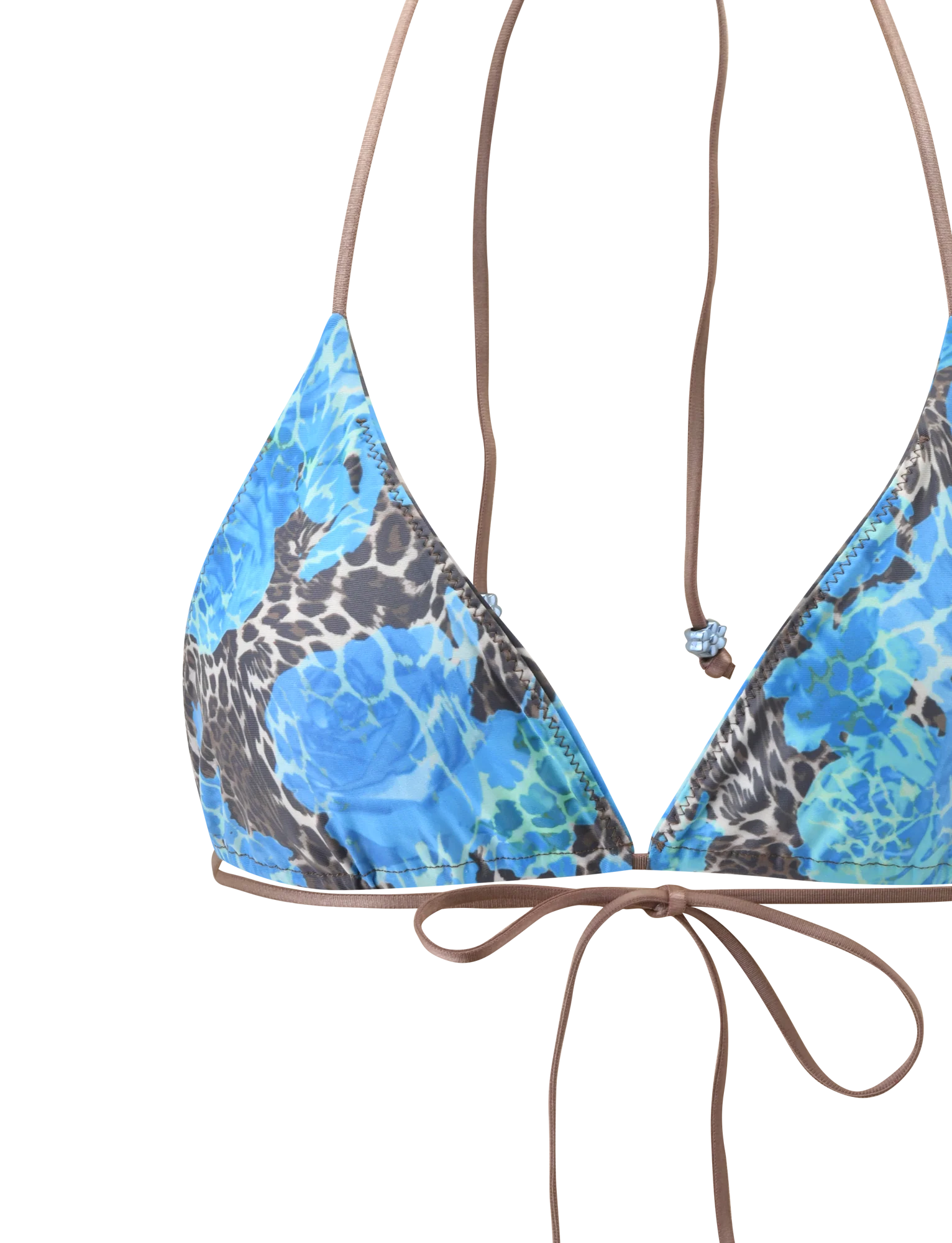 AVE BIKINI TOP - BLUE LEOPARD - Image 8