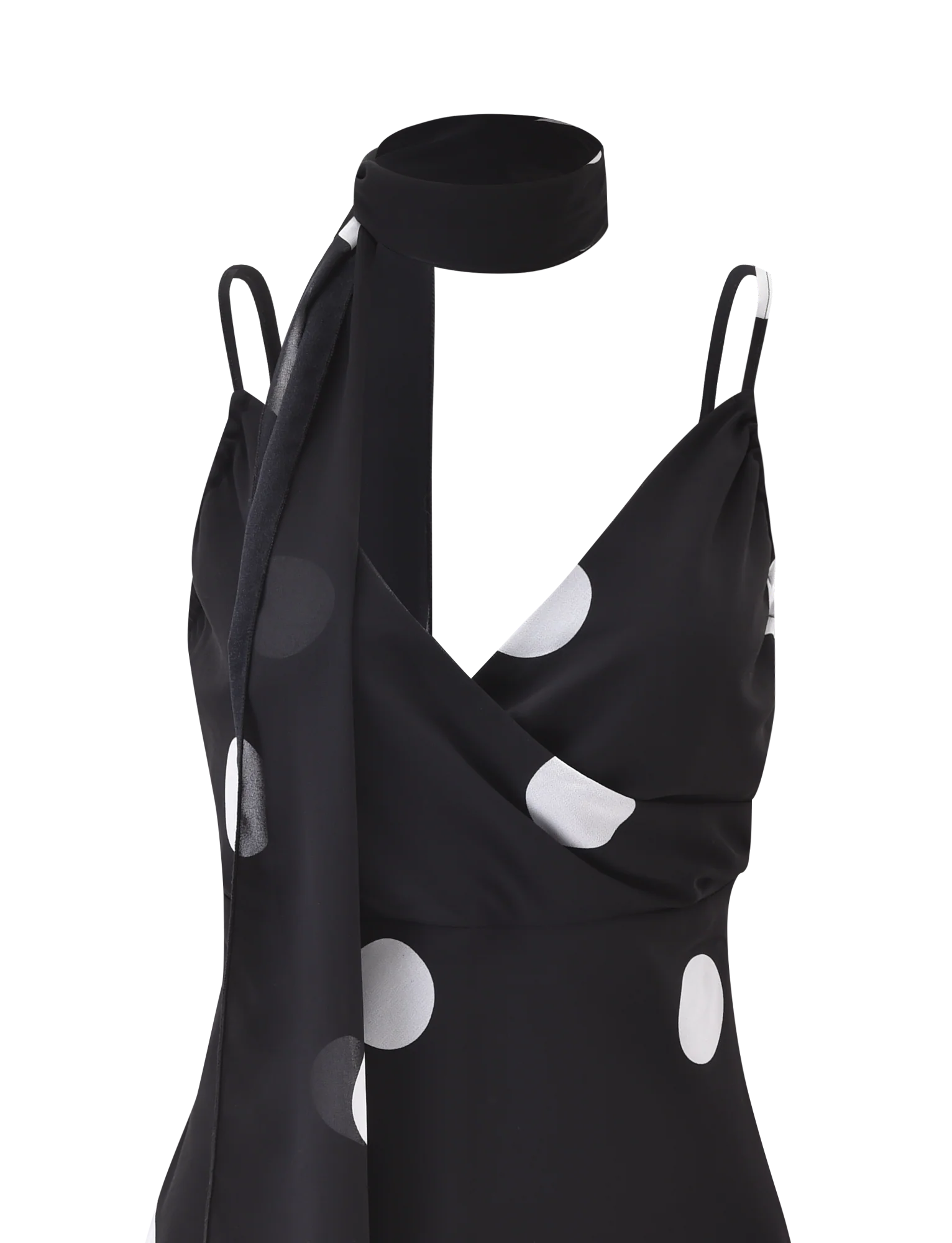AYDIN SCARF TOP - BLACK - Image 10