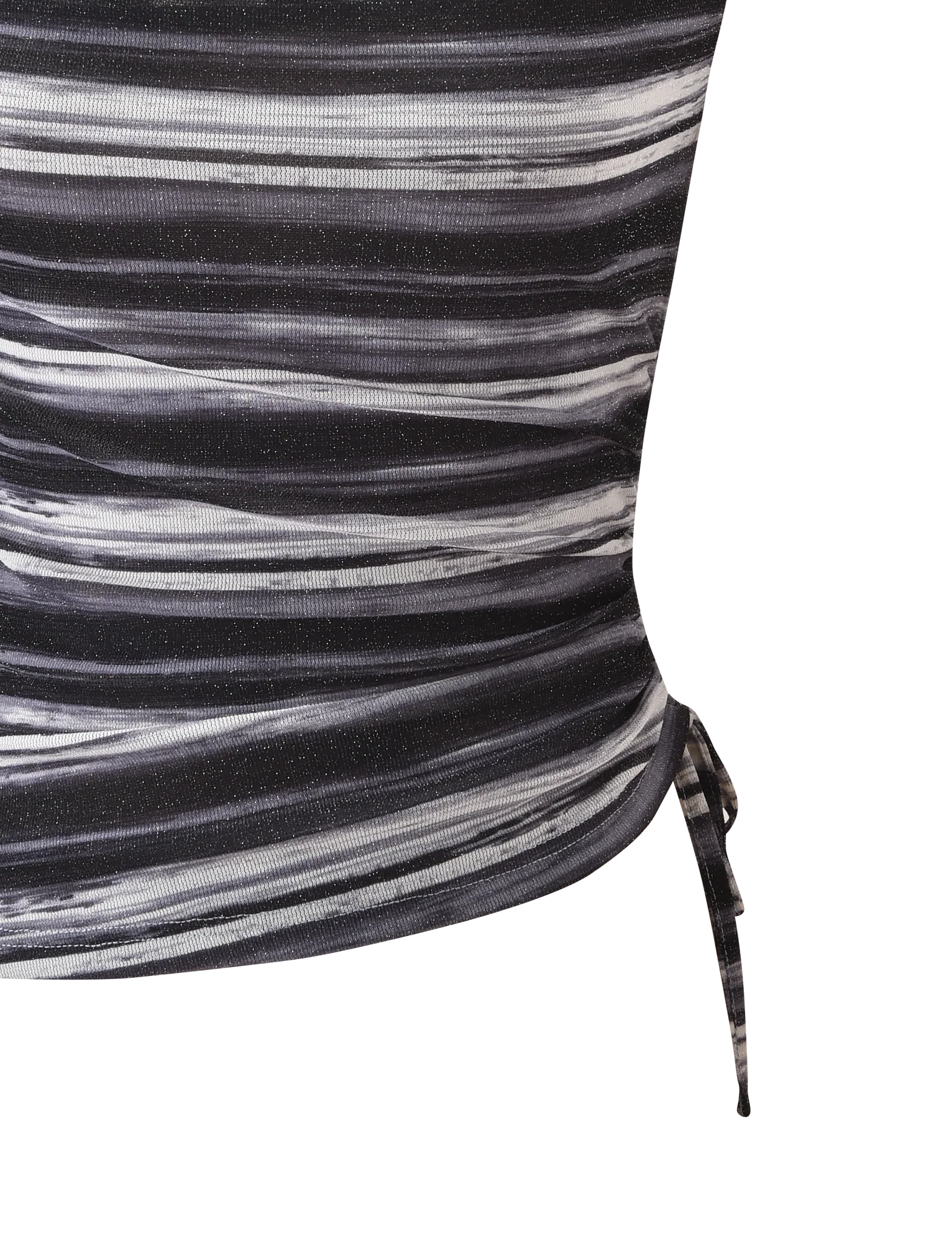 BRAELYN TOP - GREY STRIPE - Image 9