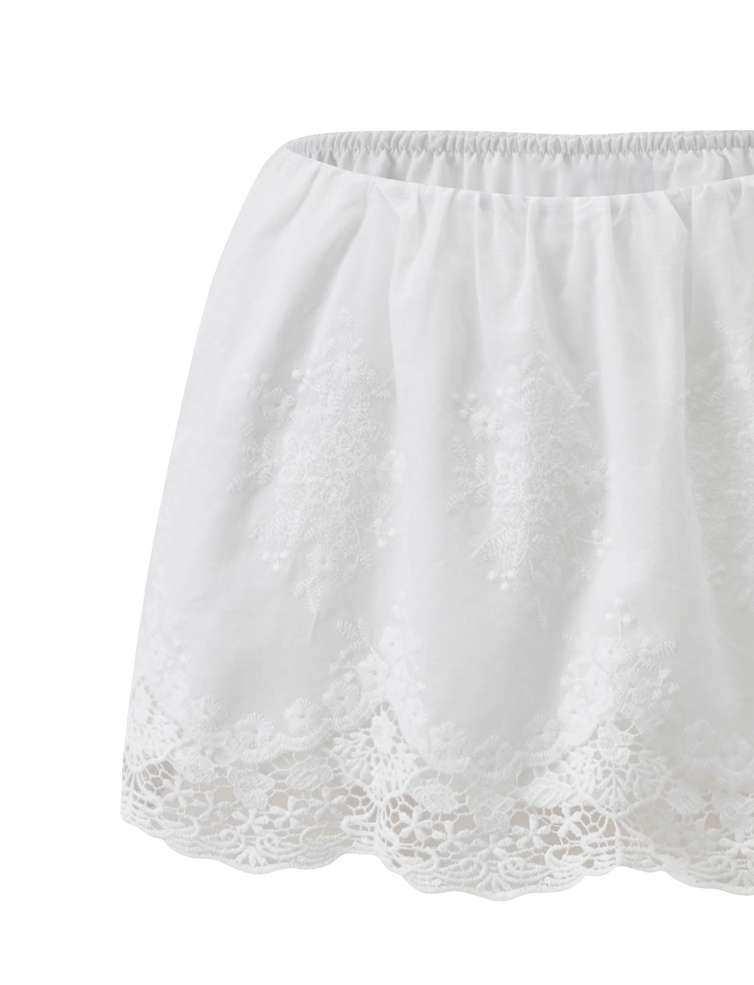 CAILEIGH MINI SKIRT - WHITE - Image 8