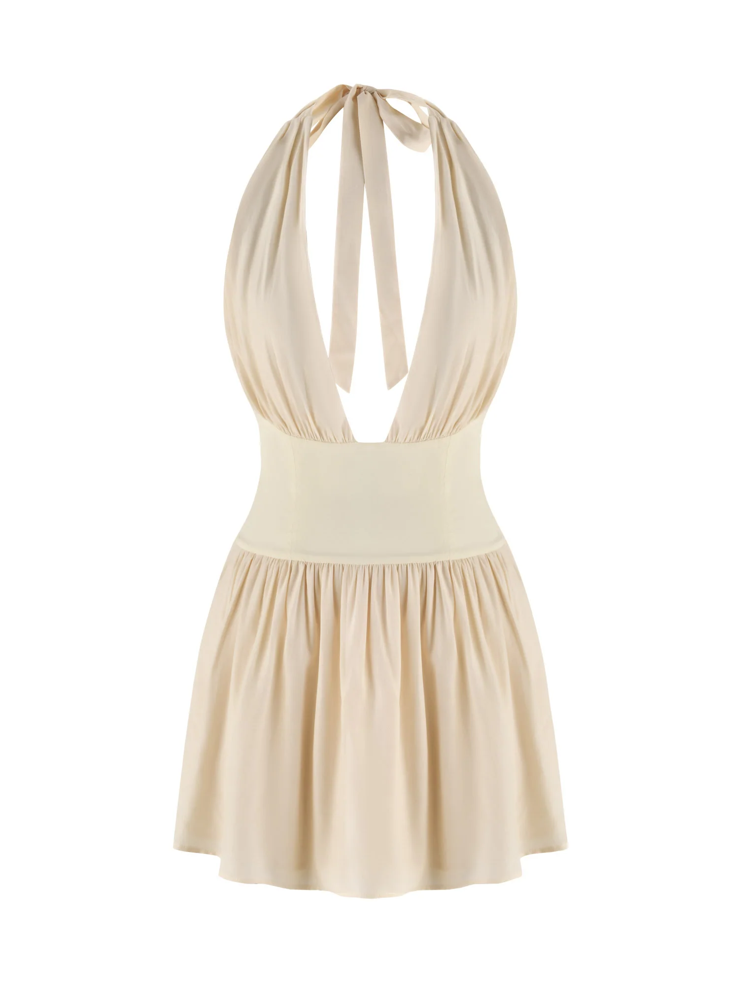CALISTA MINI DRESS - YELLOW : BUTTER - Image 8