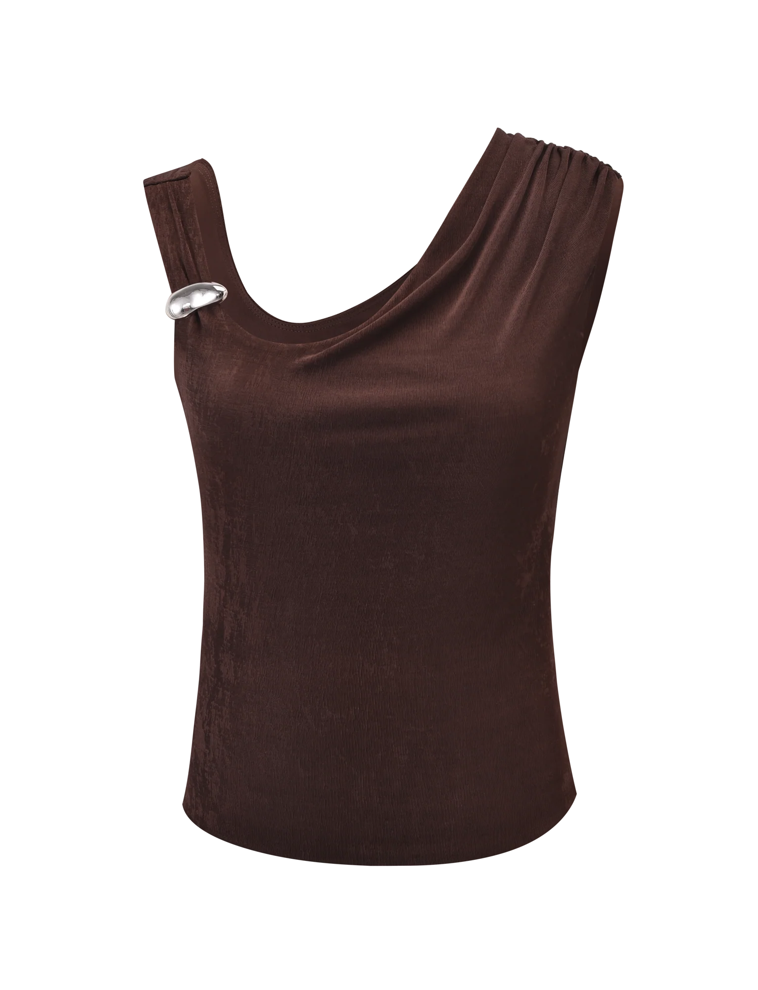 CASSIAN TOP - CHOCOLATE - Image 7