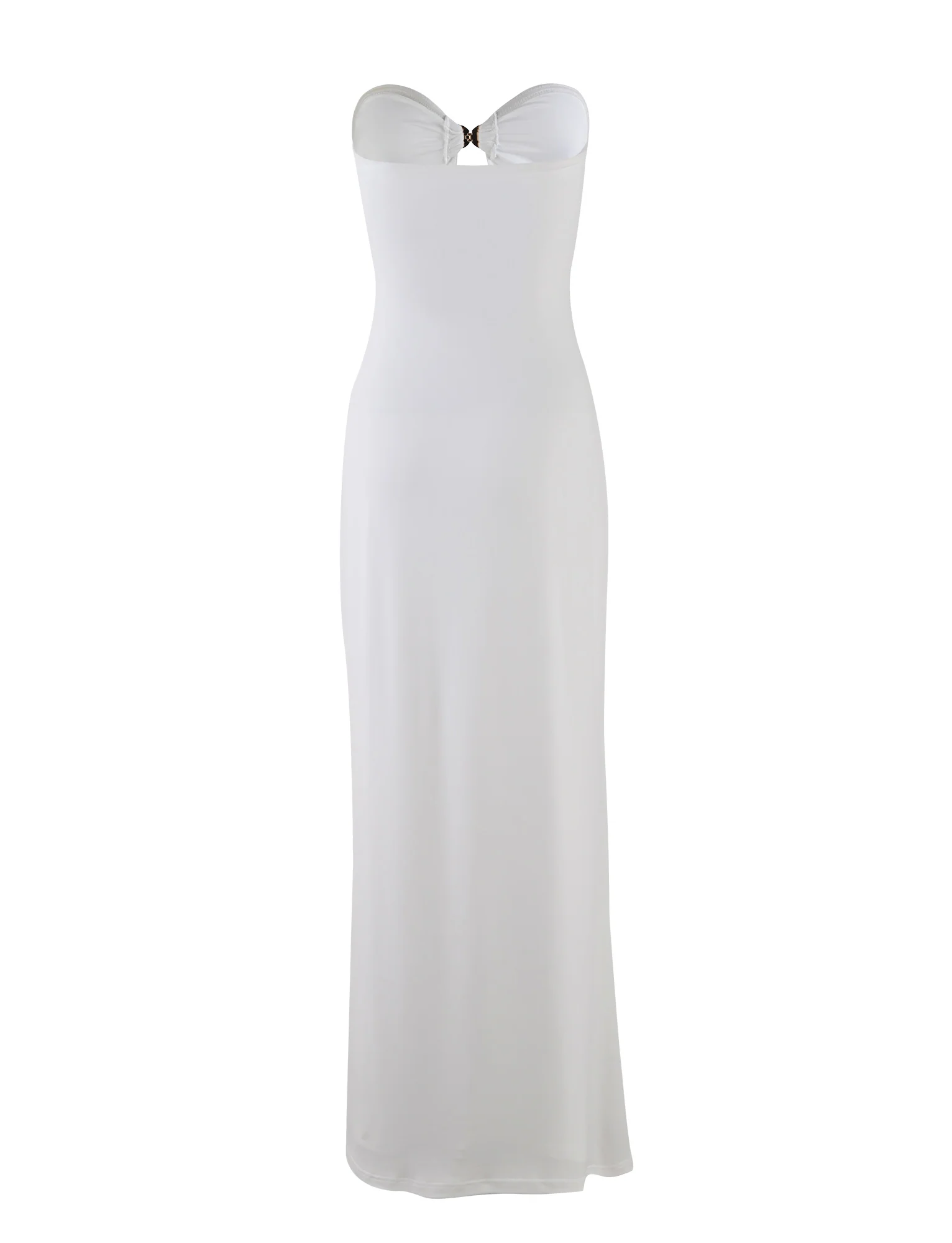 CECILY MAXI DRESS - WHITE - Image 8