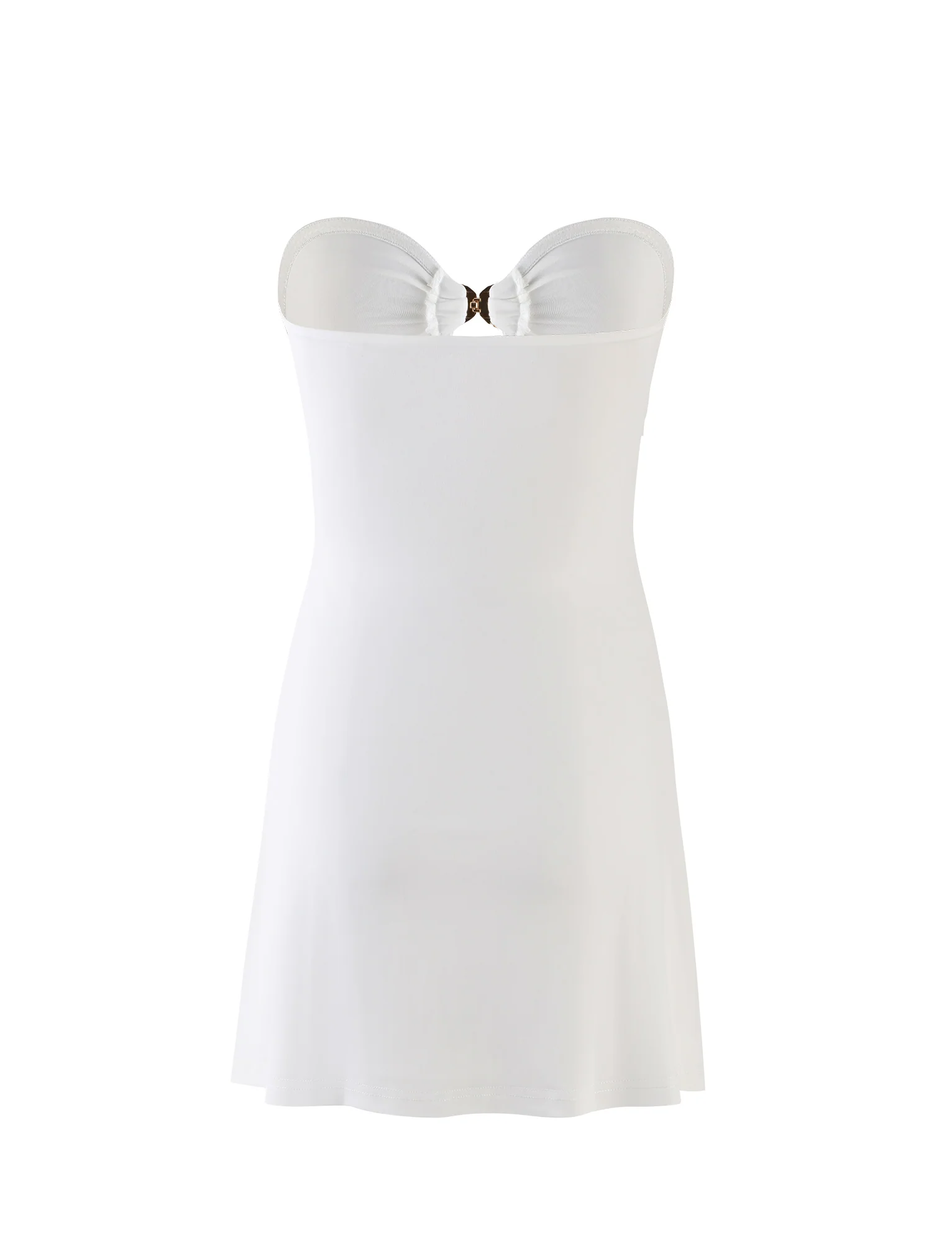 CECILY MINI DRESS - WHITE - Image 6
