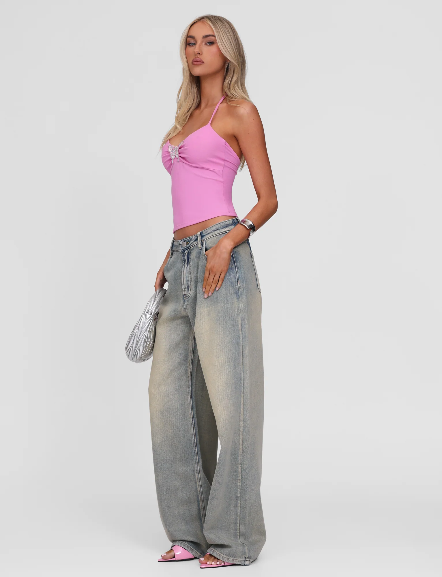 CELESTINE TOP - PINK - Image 7