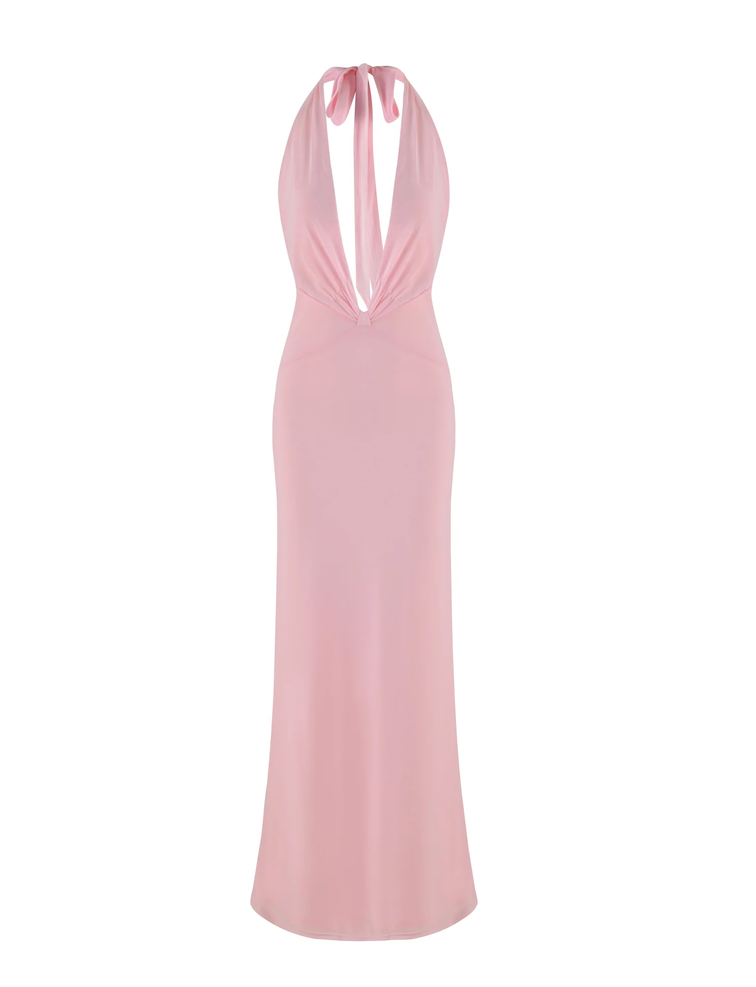 CRESSIDA MAXI DRESS - PINK : BABY PINK - Image 6