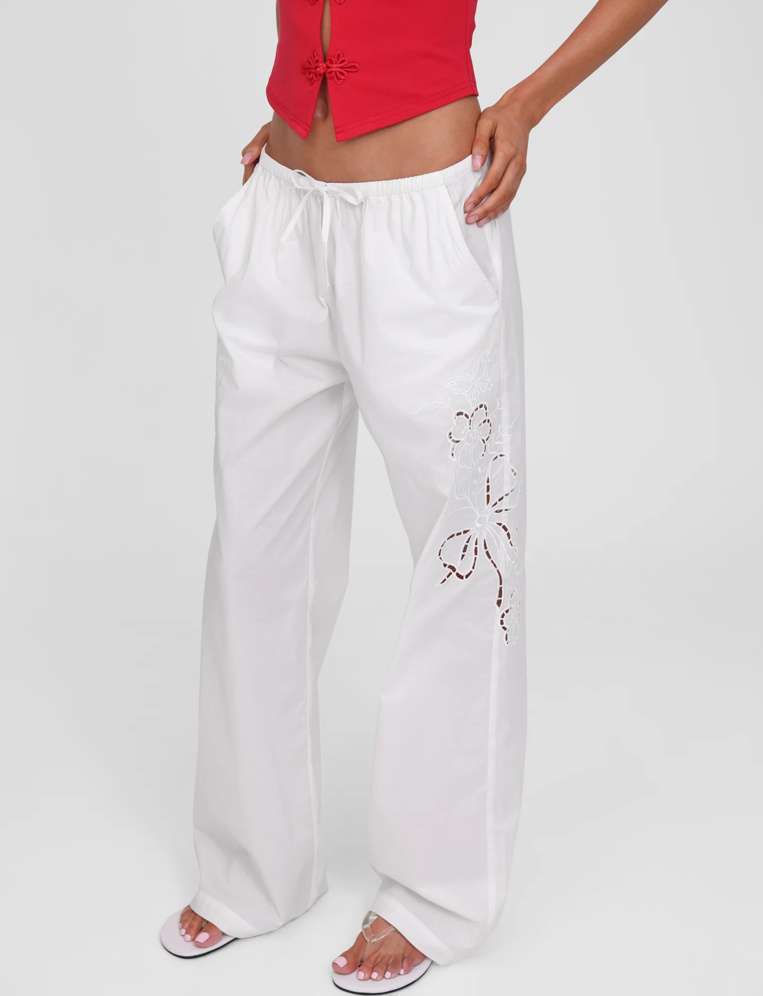 CRESSY PANT - WHITE - Image 5