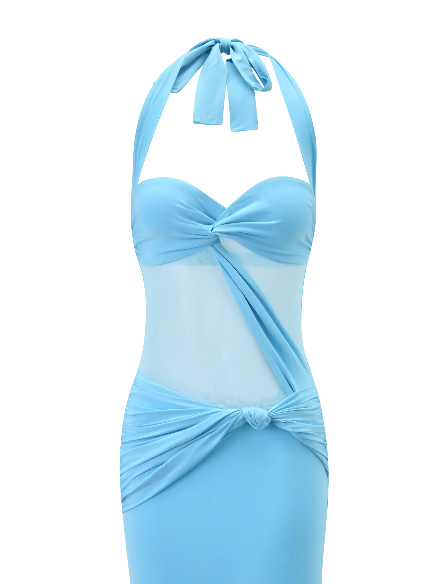 DAPHNIA DRESS - AQUA - Image 11