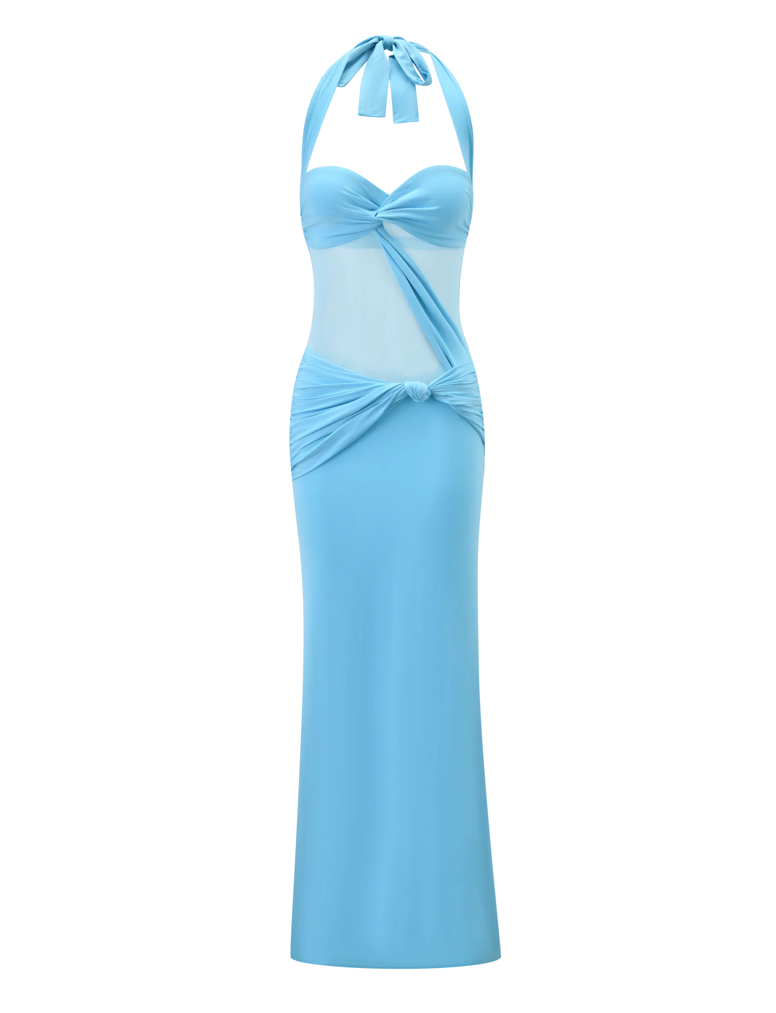 DAPHNIA DRESS - AQUA - Image 9