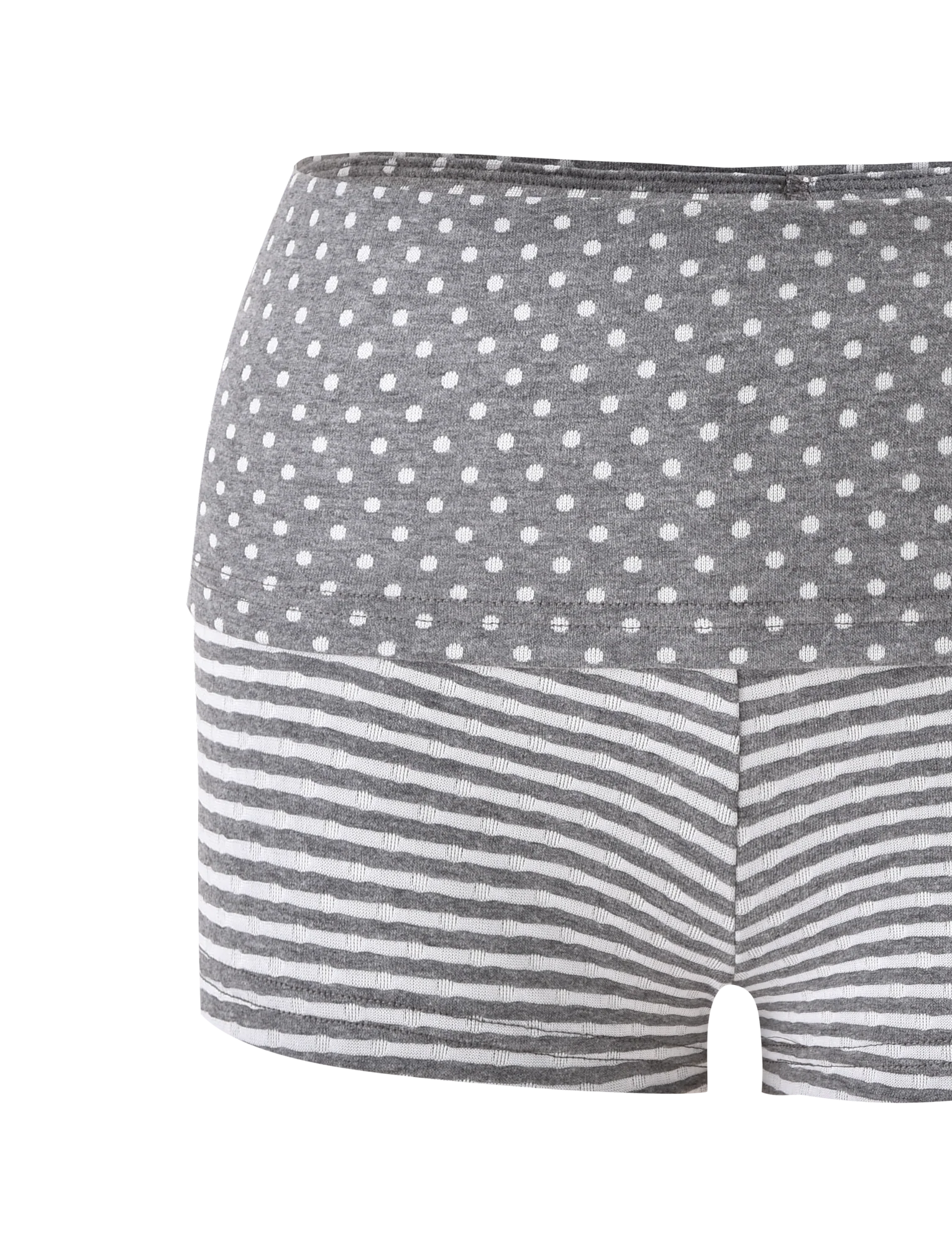 DASHIELL MINI SHORT - HEATHER GREY - Image 8