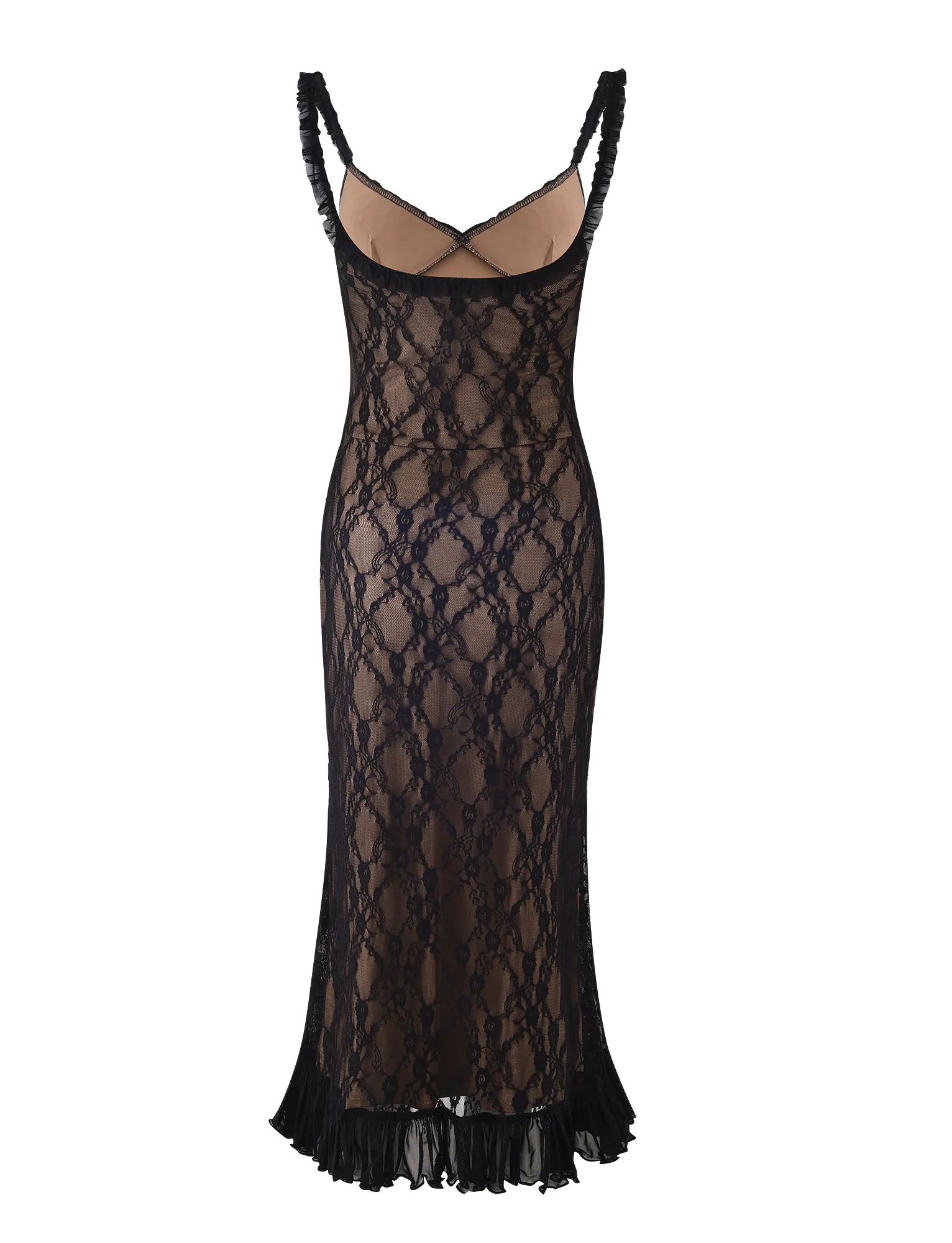 DEJA DRESS - BLACK : LACE - Image 8