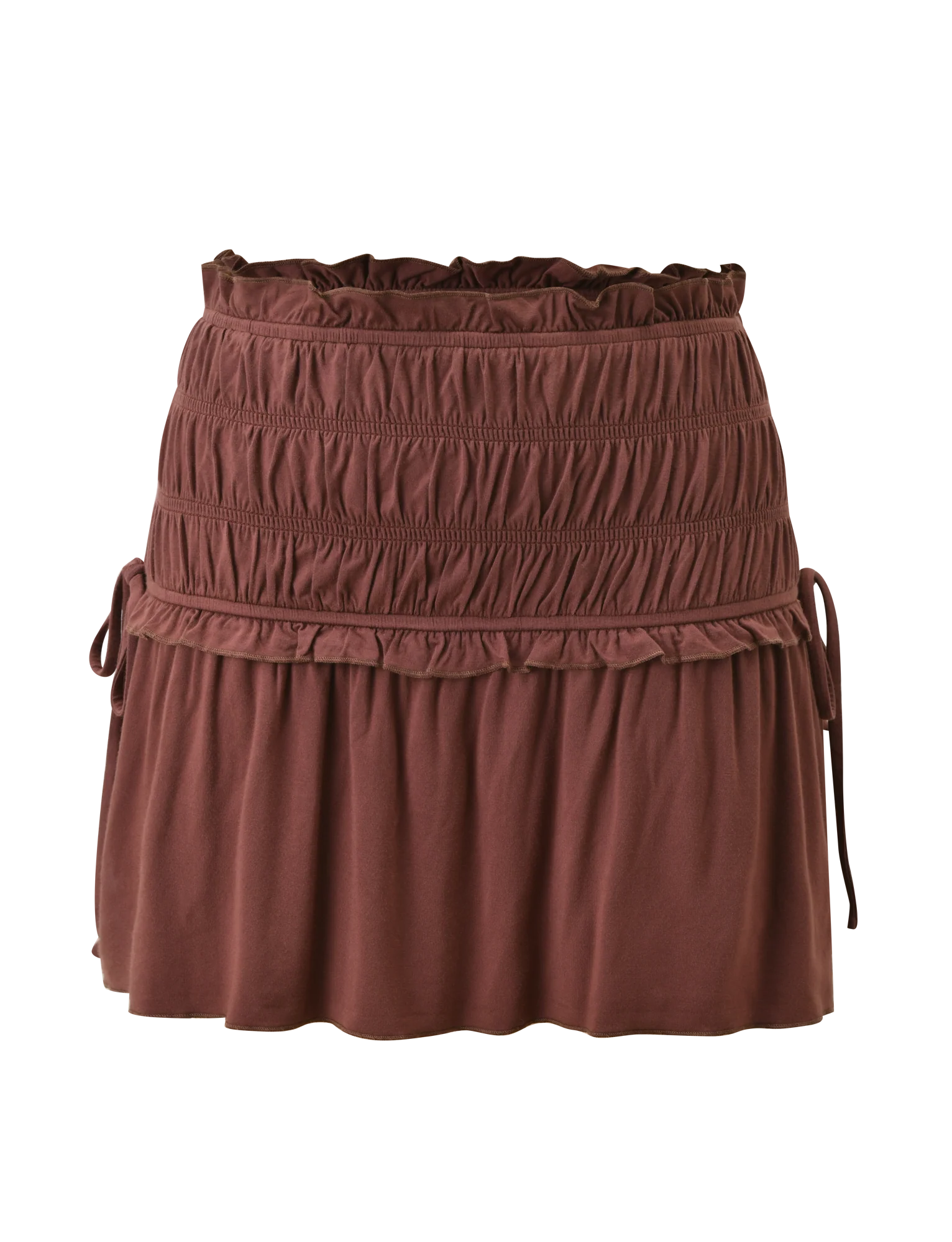 DENALI MINI SKIRT - CHOCOLATE - Image 6