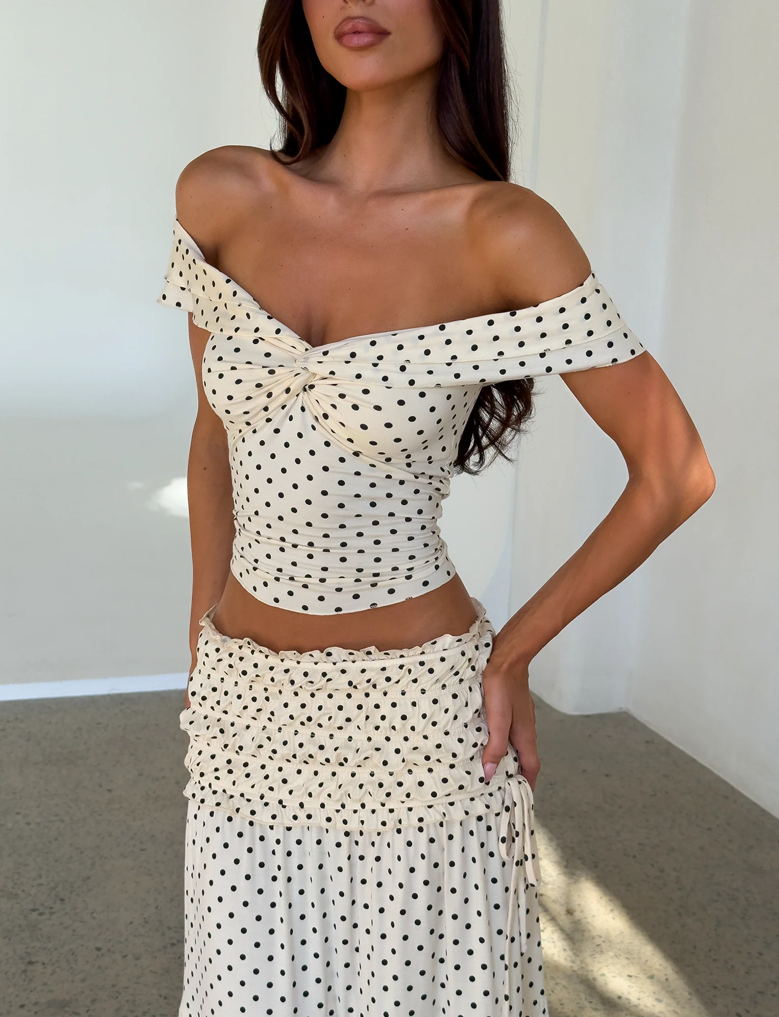 DENALI TOP - CREAM DOT - Image 7