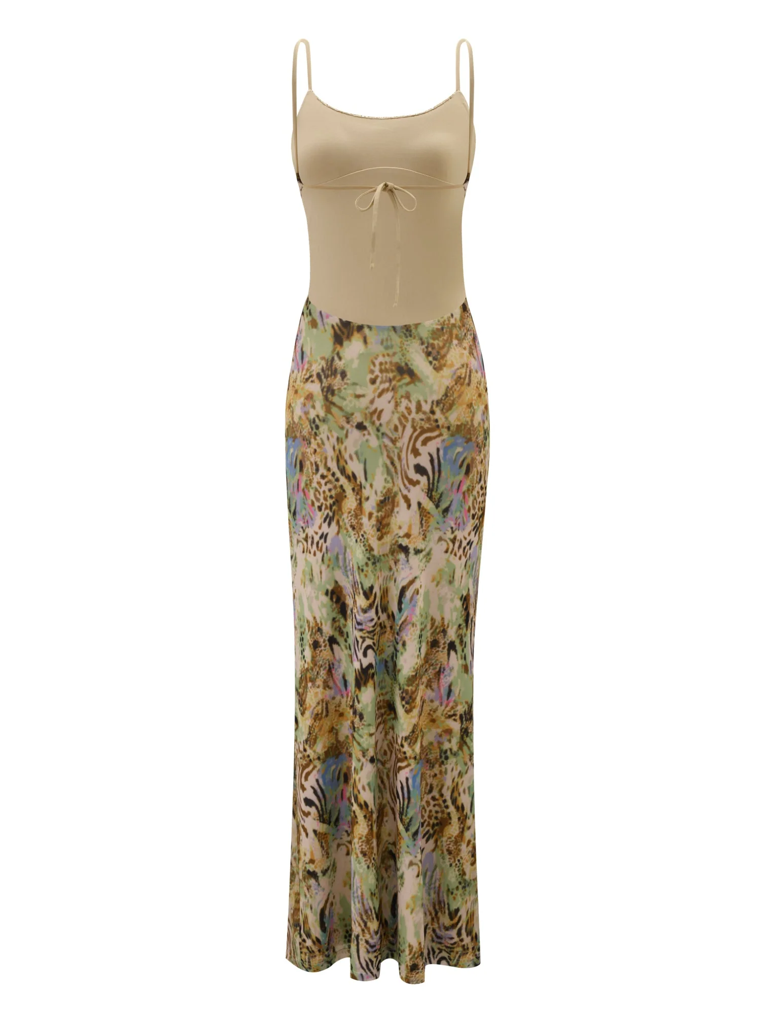 ELYSIUM MAXI DRESS - ANIMAL SWIRL - Image 9