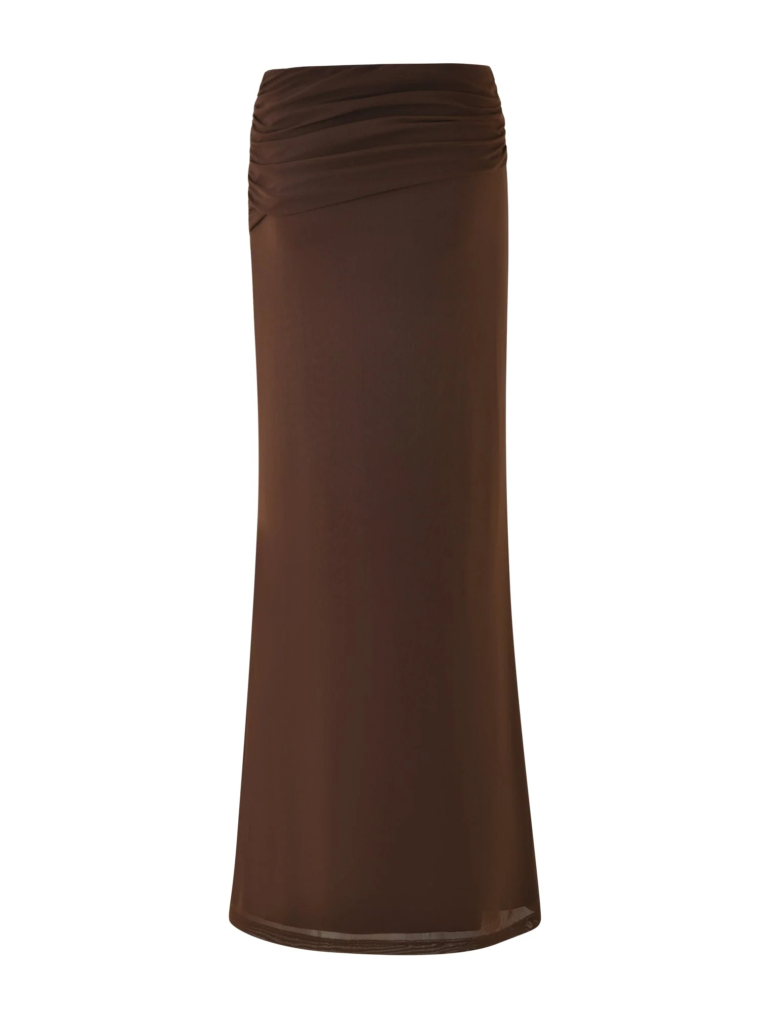 ESHA MAXI SKIRT - BROWN : CHOCOLATE - Image 7