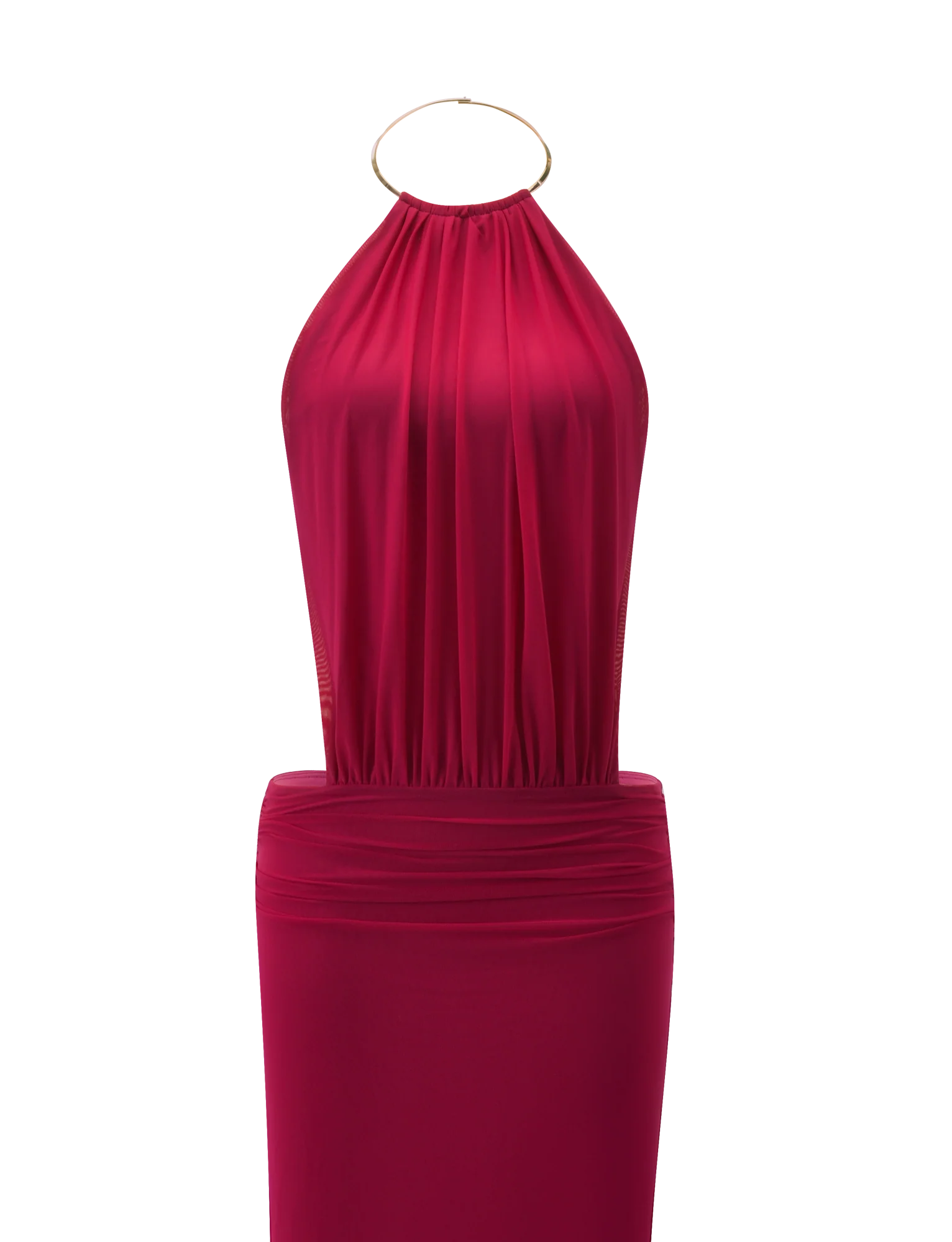 EVANNA MAXI DRESS - BERRY - Image 10