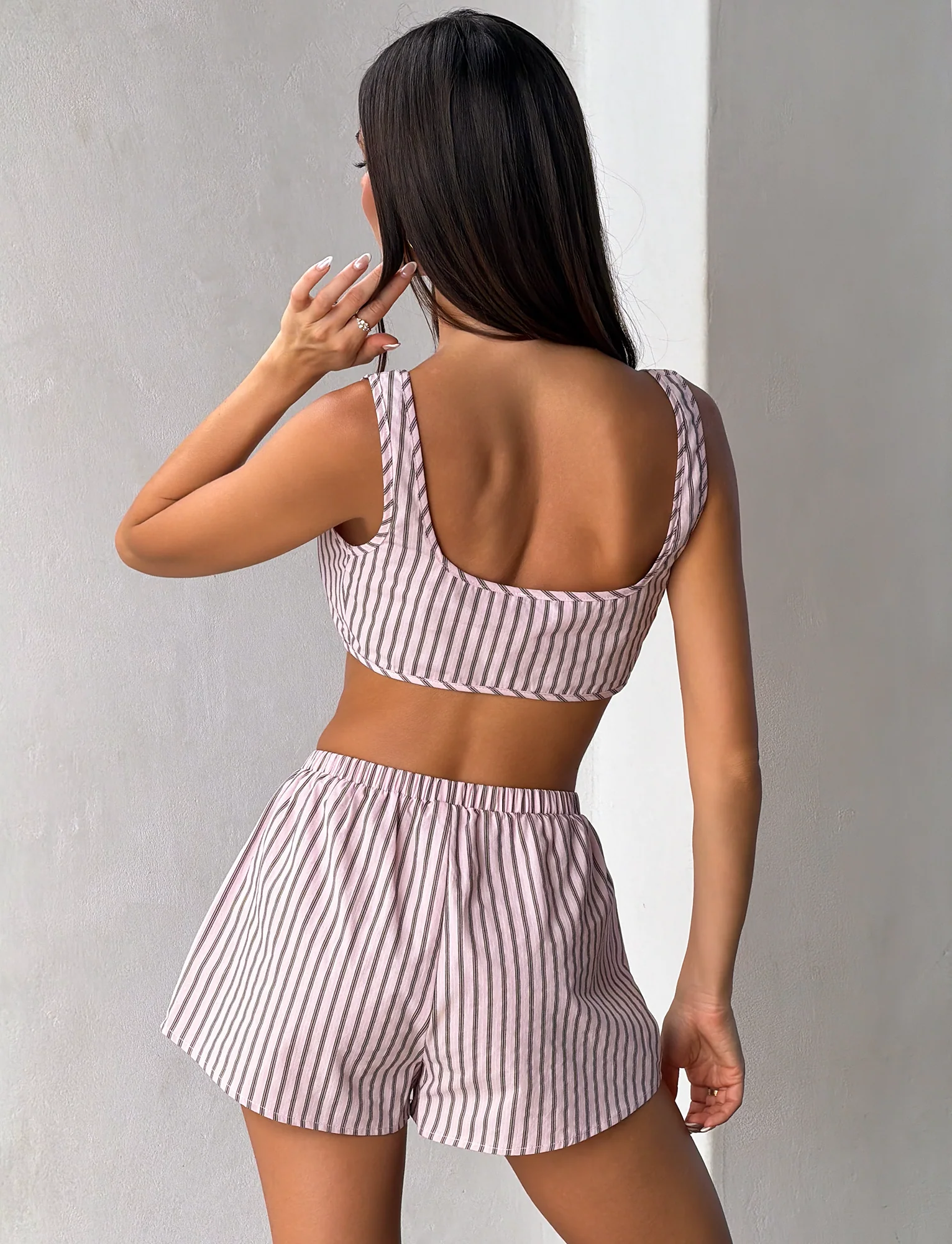 EZRA TOP - PINK STRIPE - Image 7