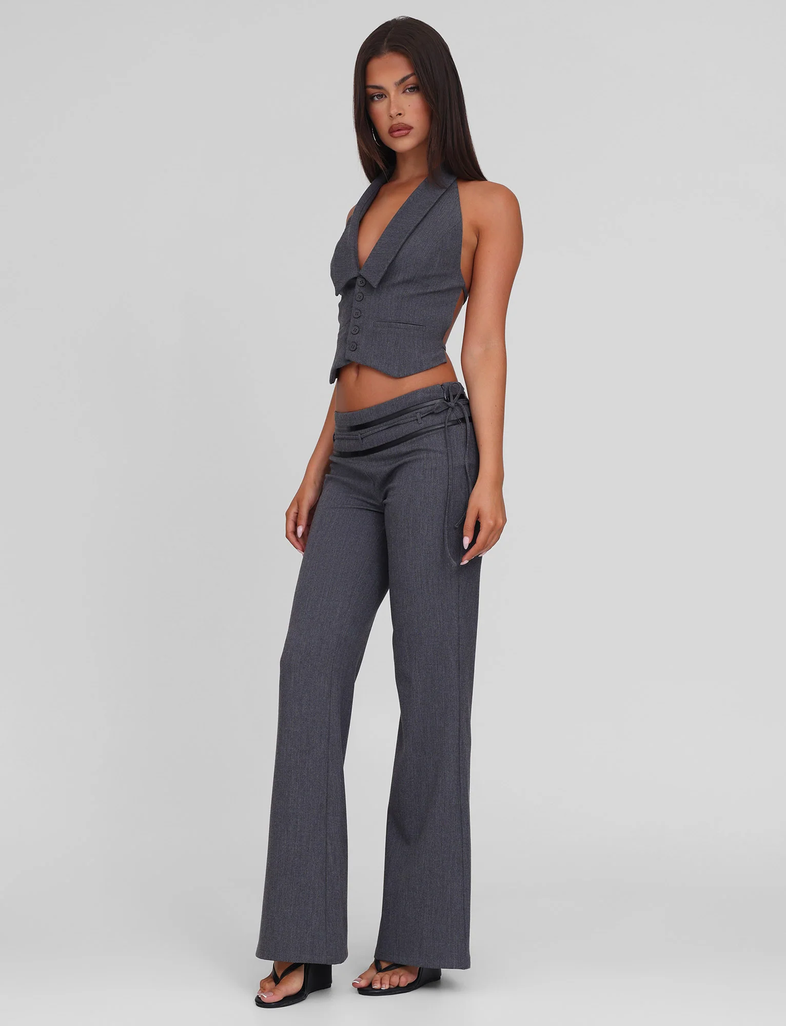 FEDRA PANT - GREY - Image 5
