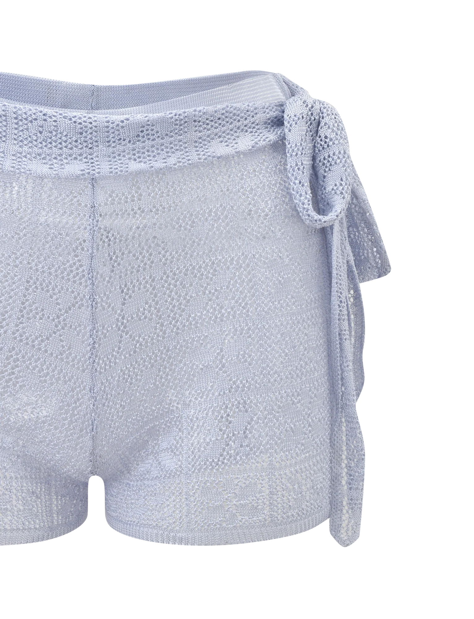 FERN CROCHET SHORT - SILVER - Image 8