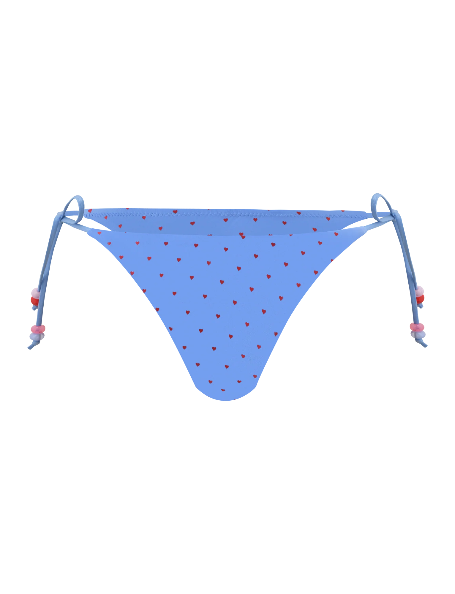 FINLEA BIKINI BOTTOM - BLUE HEART POLKA DOT - Image 8