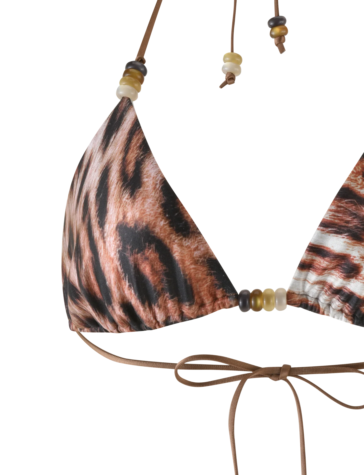 FINLEA BIKINI TOP - NEUTRAL : LEOPARD : LEOPARD HAZE - Image 8