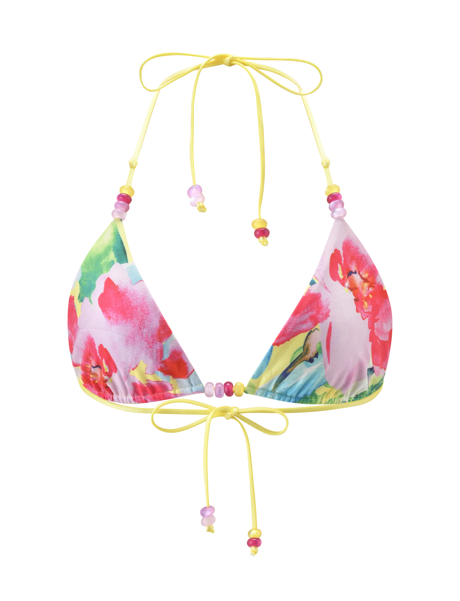 FINLEA REVERSIBLE BIKINI TOP - GARDEN DAIQUIRI FLORAL - Image 8