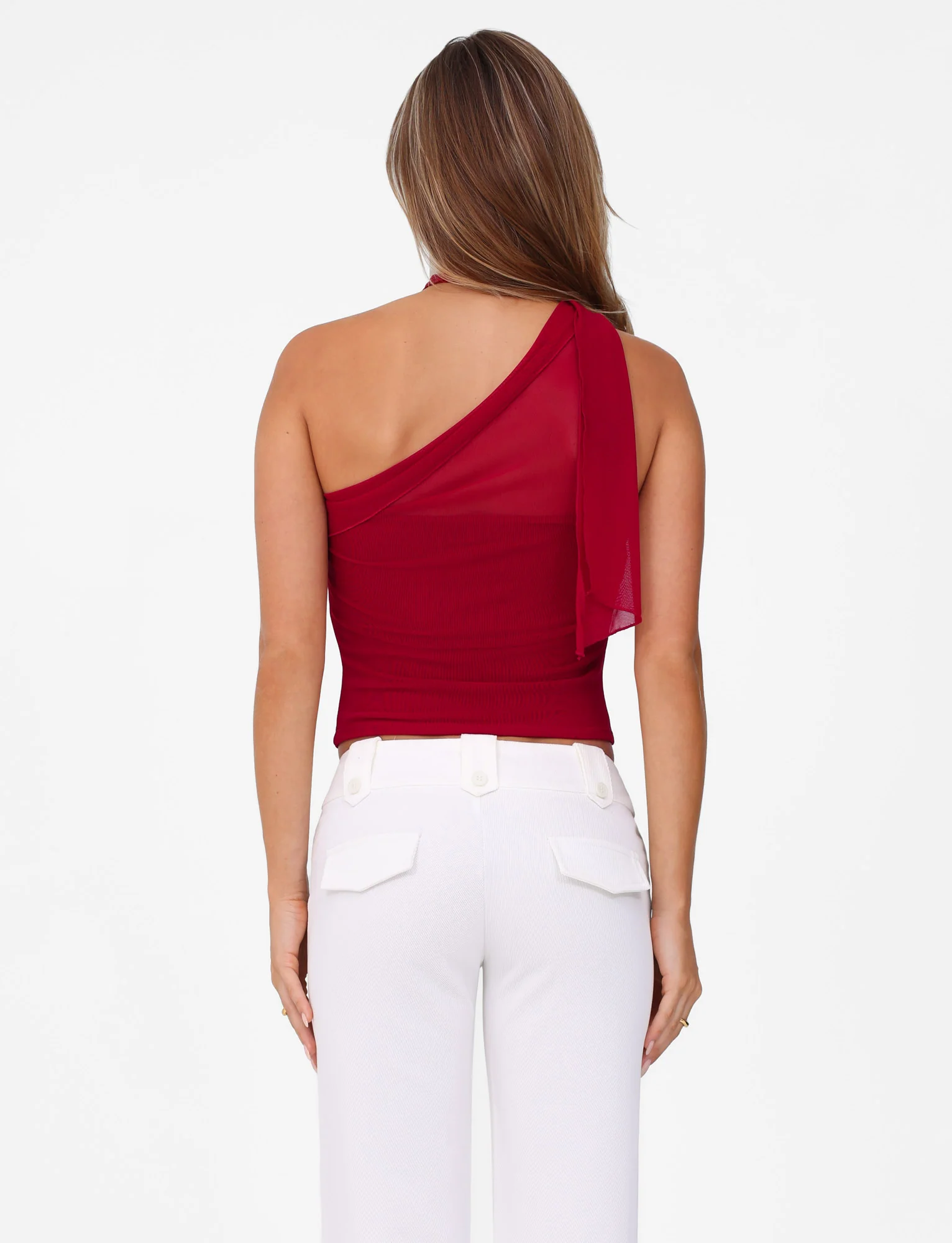FIONA TOP - RED - Image 6