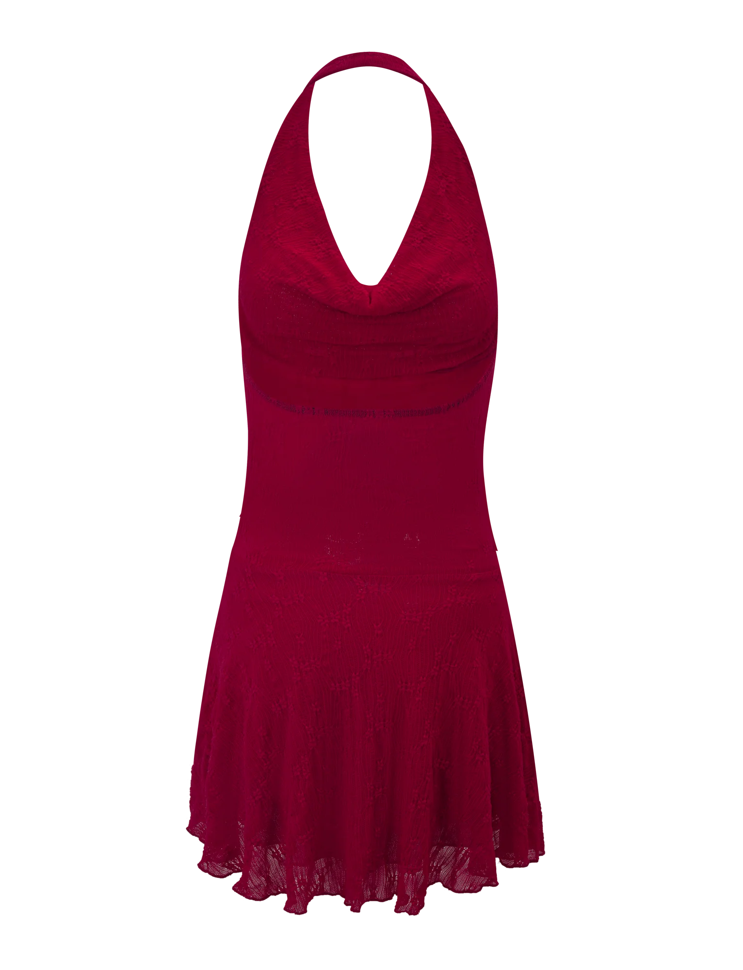 FIORELLA DRESS - RED LACE - Image 10