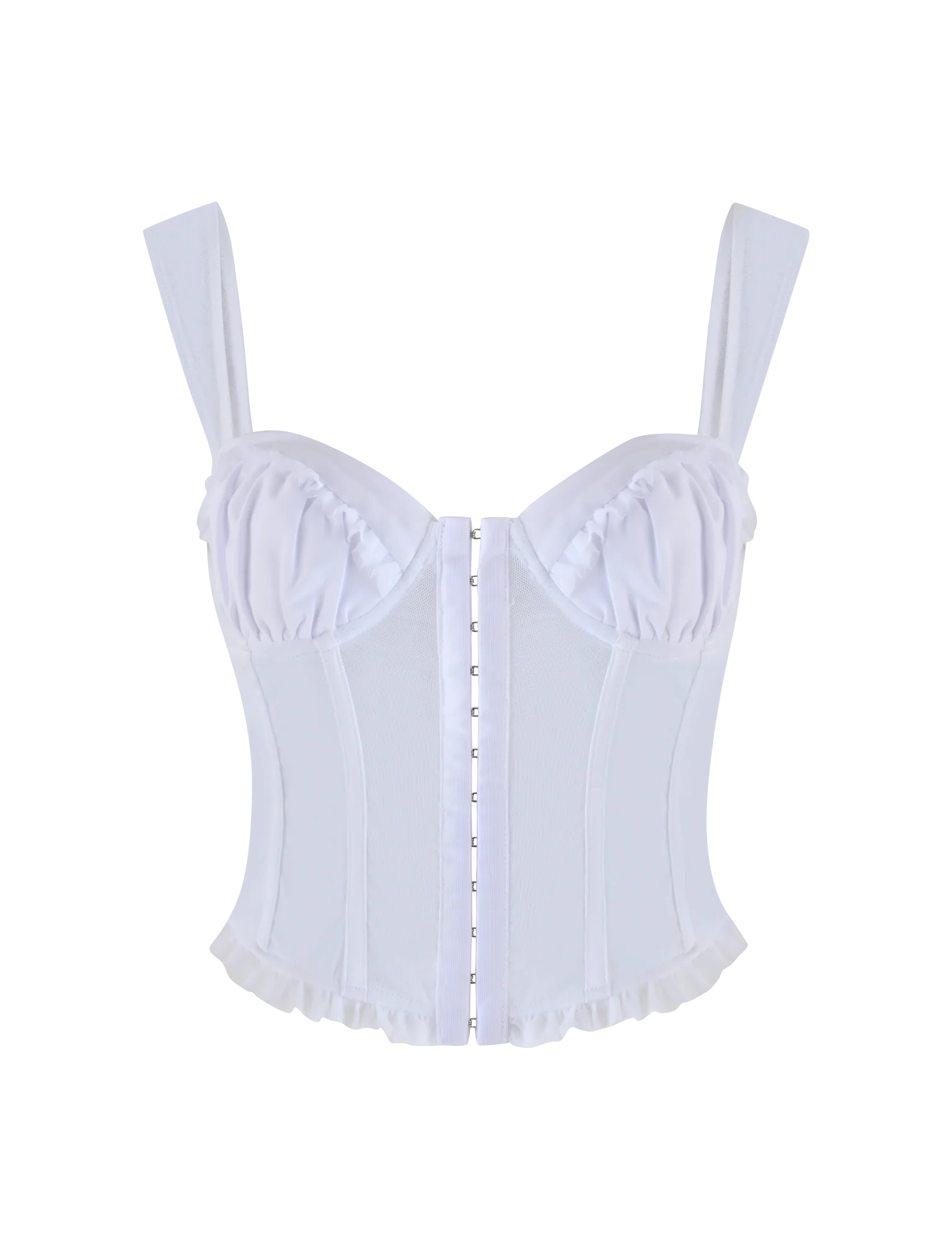 GINNY TOP - WHITE : OPTIC WHITE - Image 7