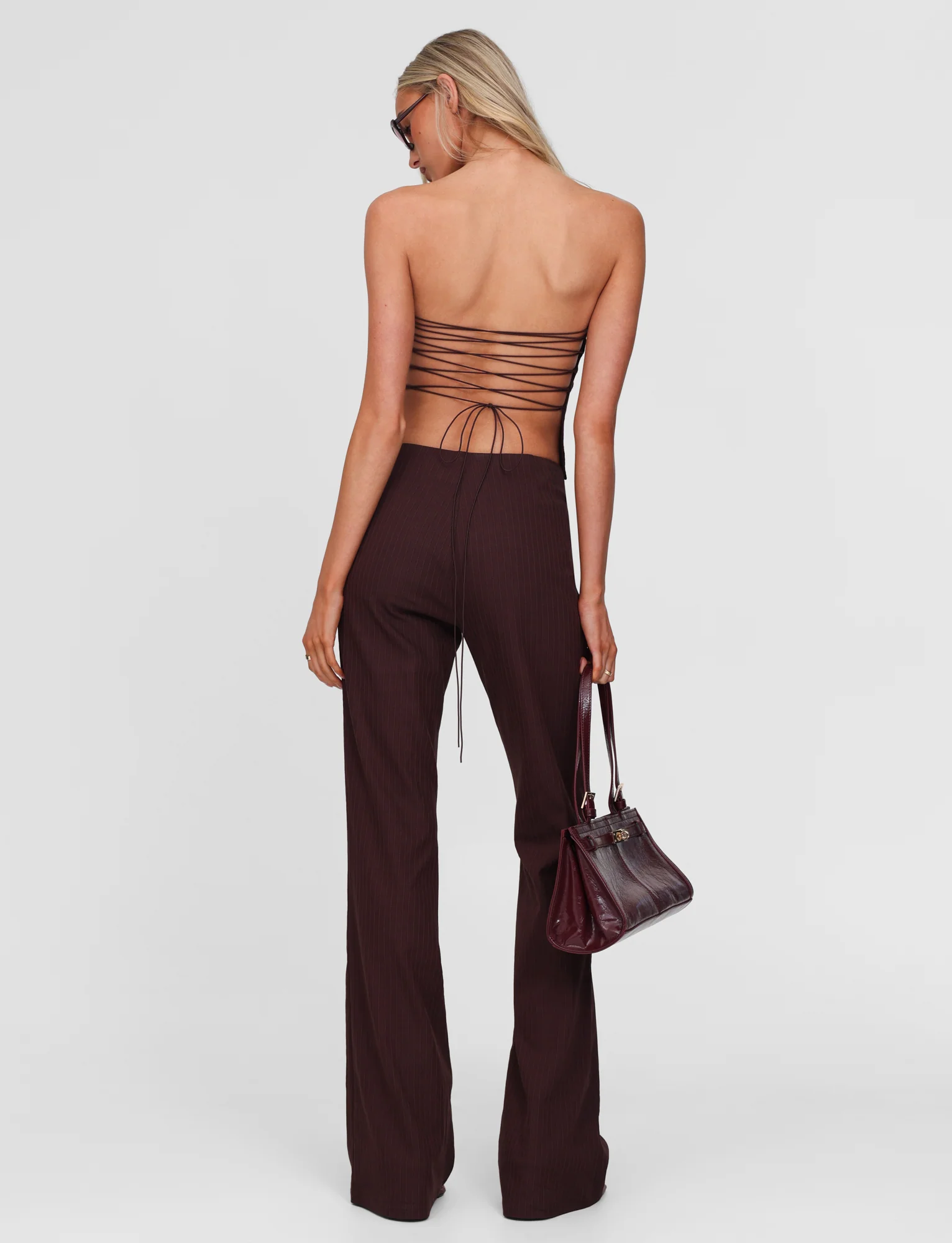 GWENDOLINE PANT - CHOCOLATE - Image 6
