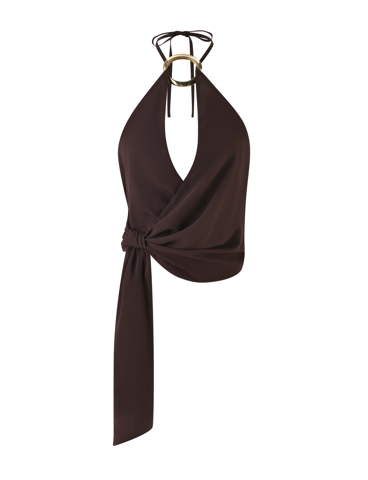 INDIGO TOP - BROWN : CHOCOLATE - Image 8