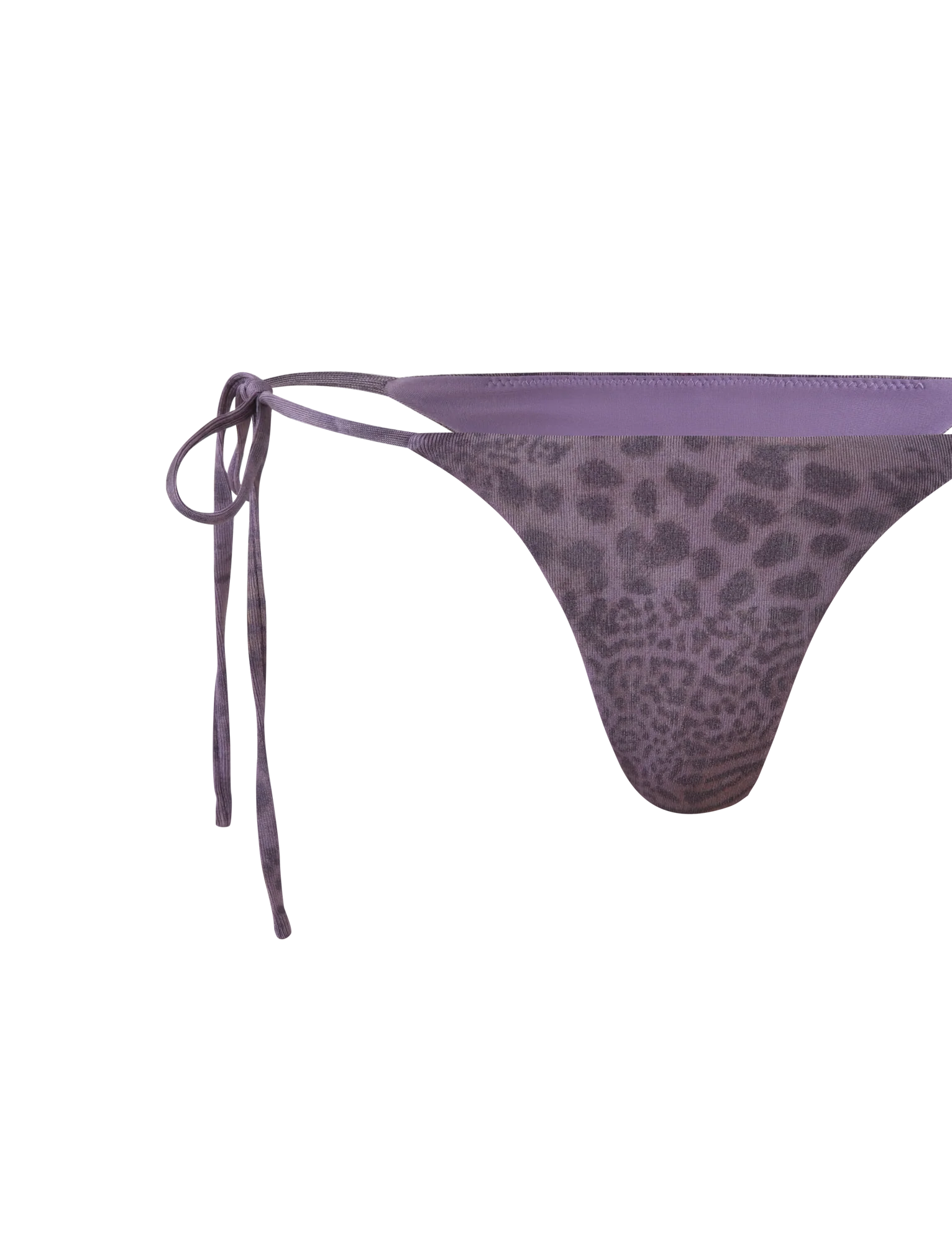 JESSALYN BIKINI BOTTOM - PURPLE TIGER - Image 10