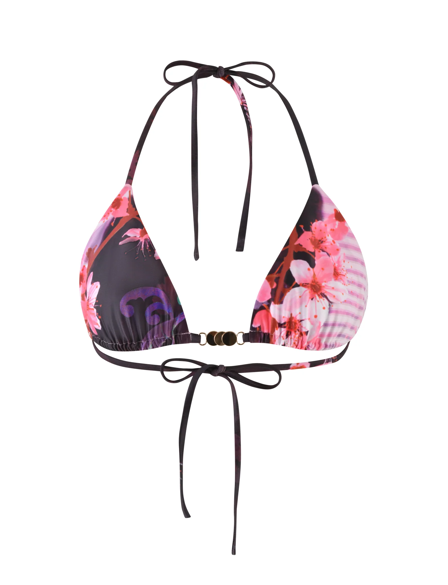 JOVANNA BIKINI TOP - MULTI : ANIMAL : ANIMAL FLORAL BORDER - Image 7