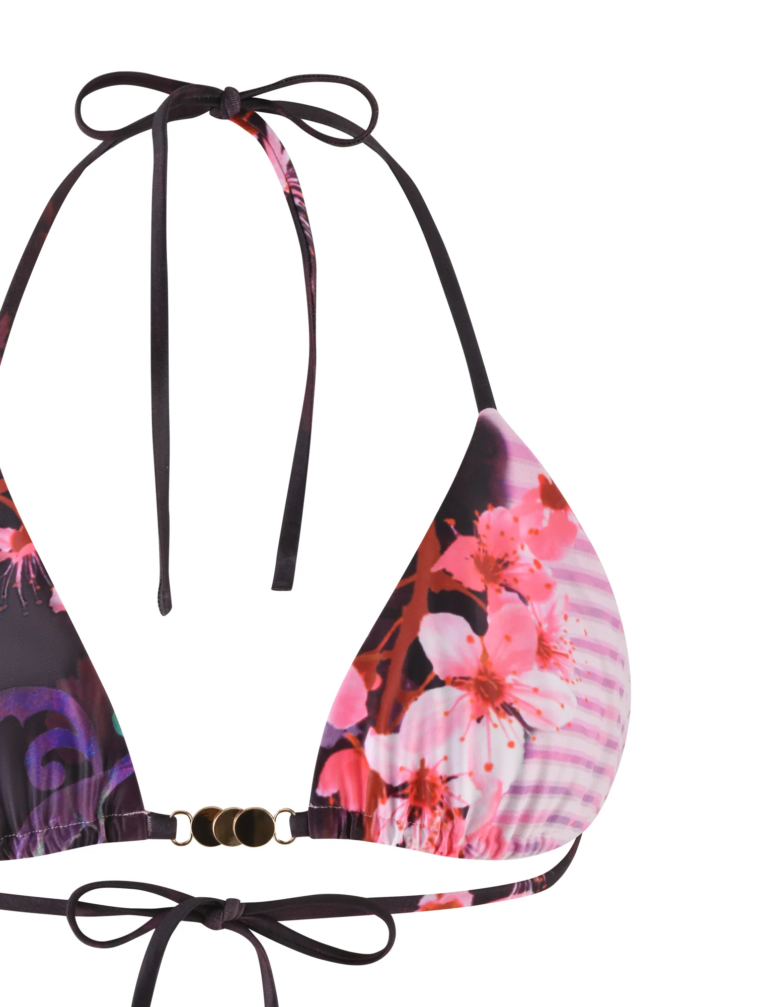 JOVANNA BIKINI TOP - MULTI : ANIMAL : ANIMAL FLORAL BORDER - Image 9
