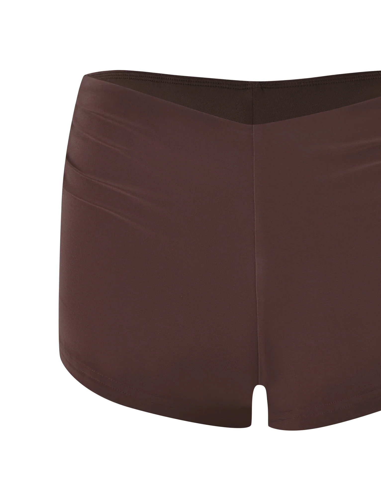 JOVIENNE SHORT - BROWN : CHOCOLATE - Image 9