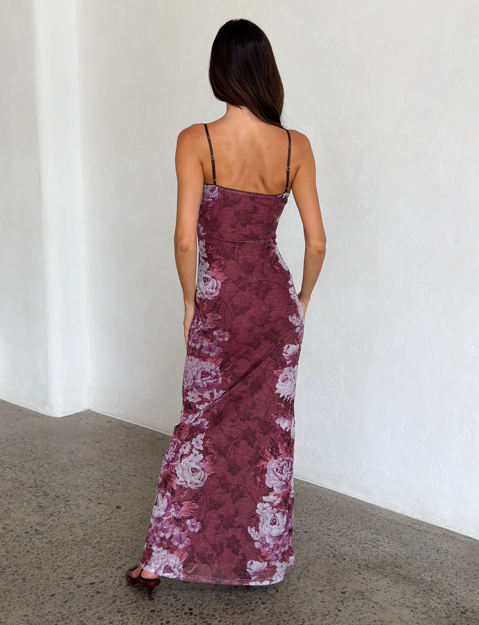 JULIANNA DRESS - MULTI : FLORAL : ROSE STRIPE - Image 5