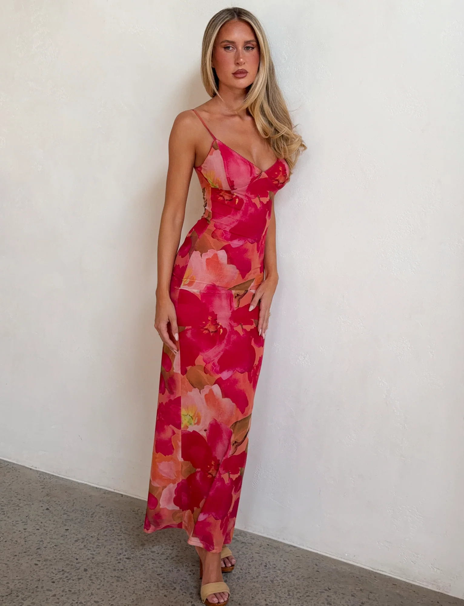 JULIANNA MAXI DRESS - DAIQUIRI FLORAL - Image 4