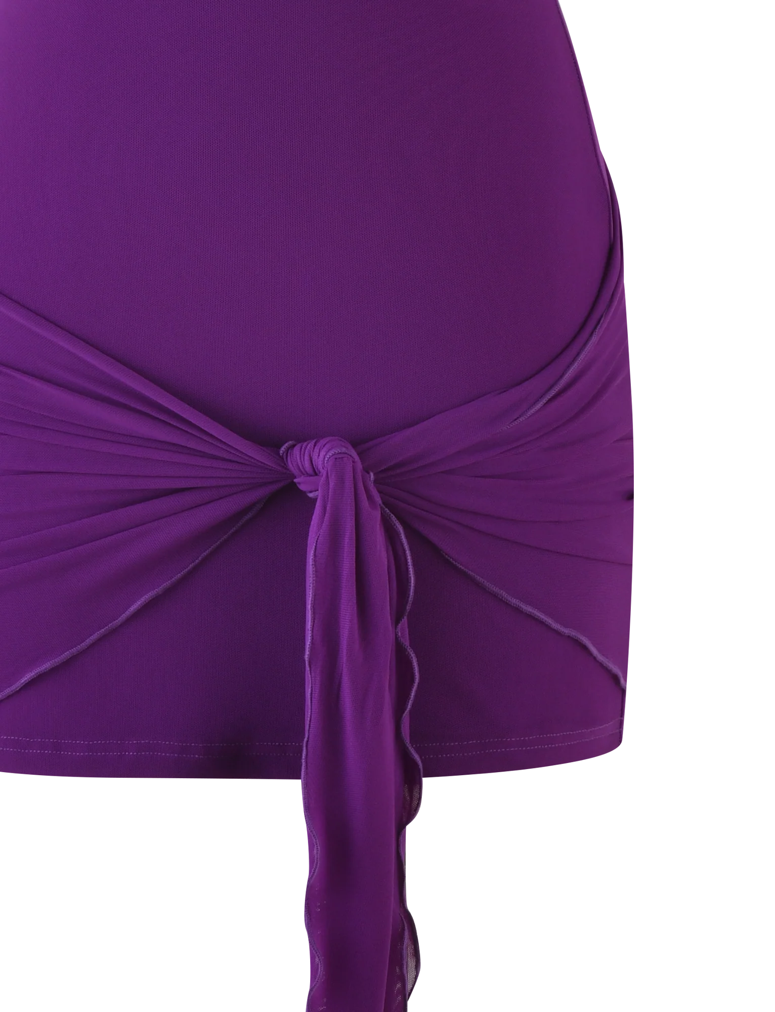 JUSTINA MINI DRESS - PURPLE - Image 9