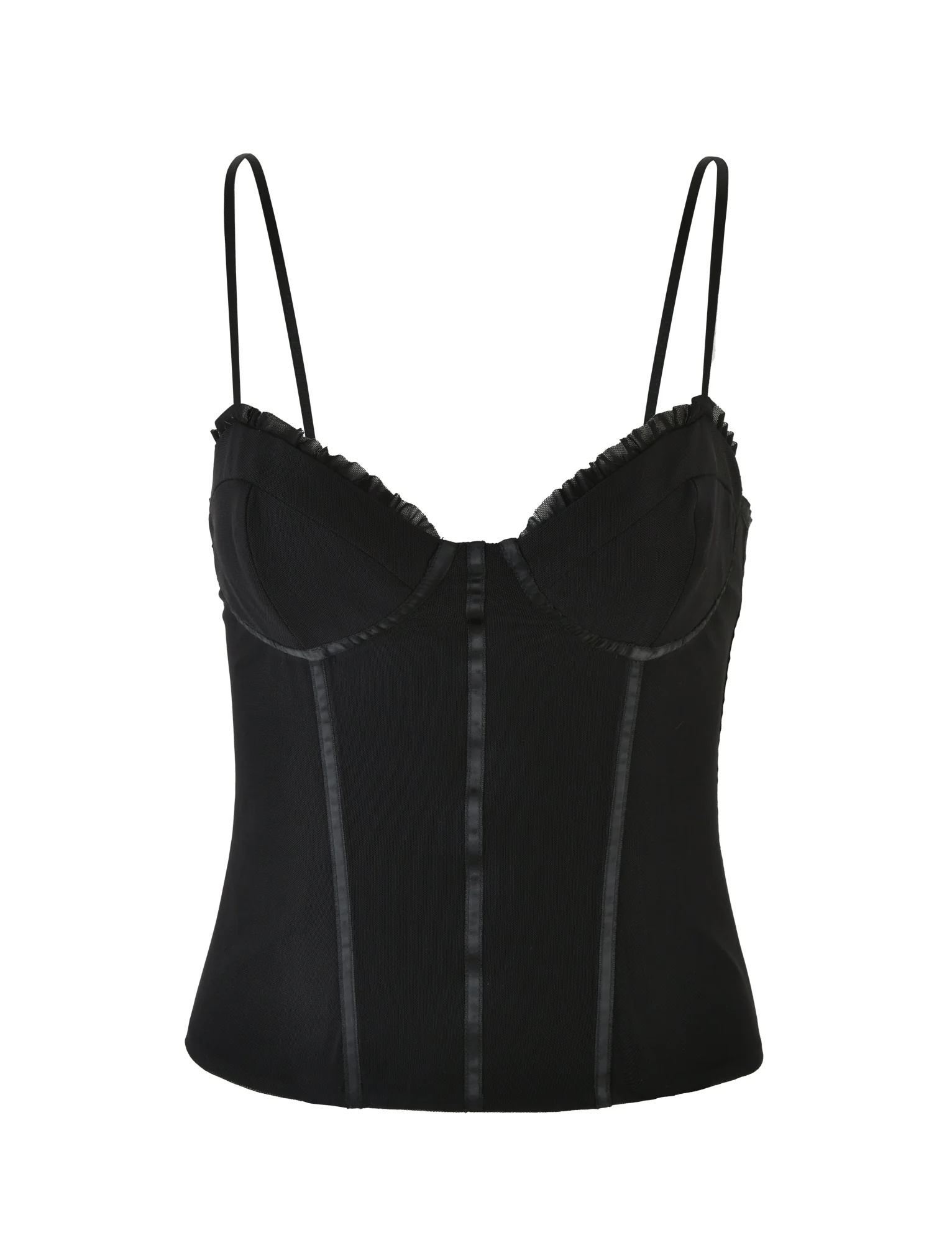 KAIRA CORSET TOP - BLACK - Image 7