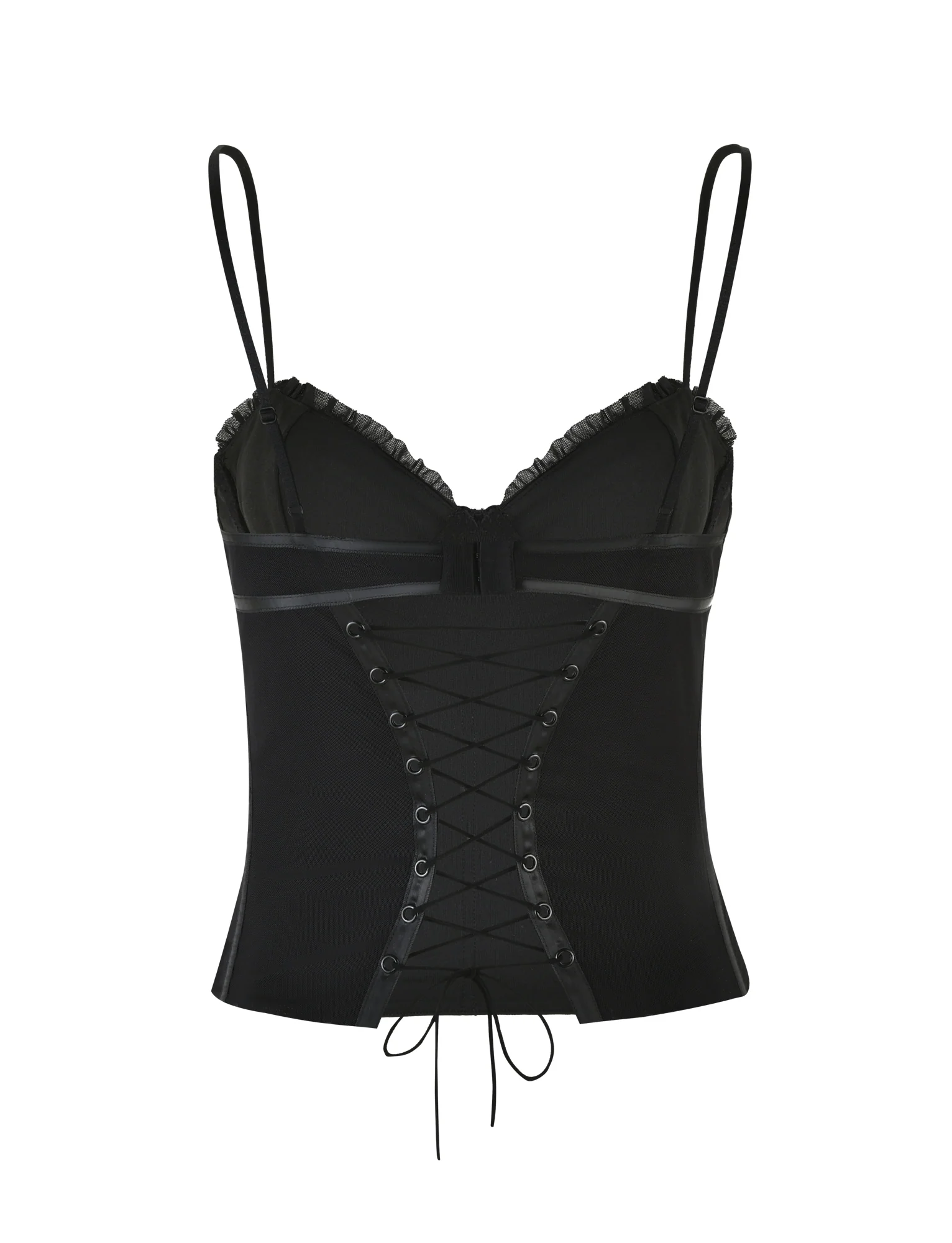 KAIRA CORSET TOP - BLACK - Image 8