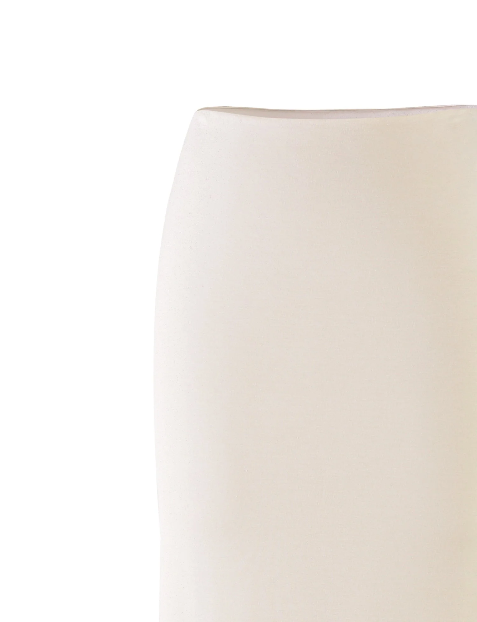KAROLINA JERSEY SKIRT - WHITE : OFF WHITE : IVORY - Image 5