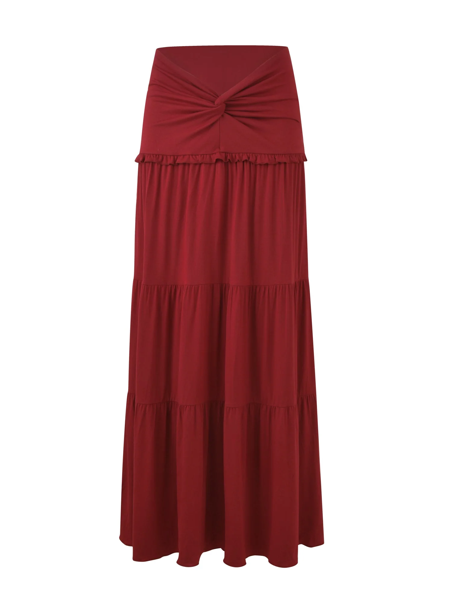 KATYA MAXI SKIRT - RED - Image 6