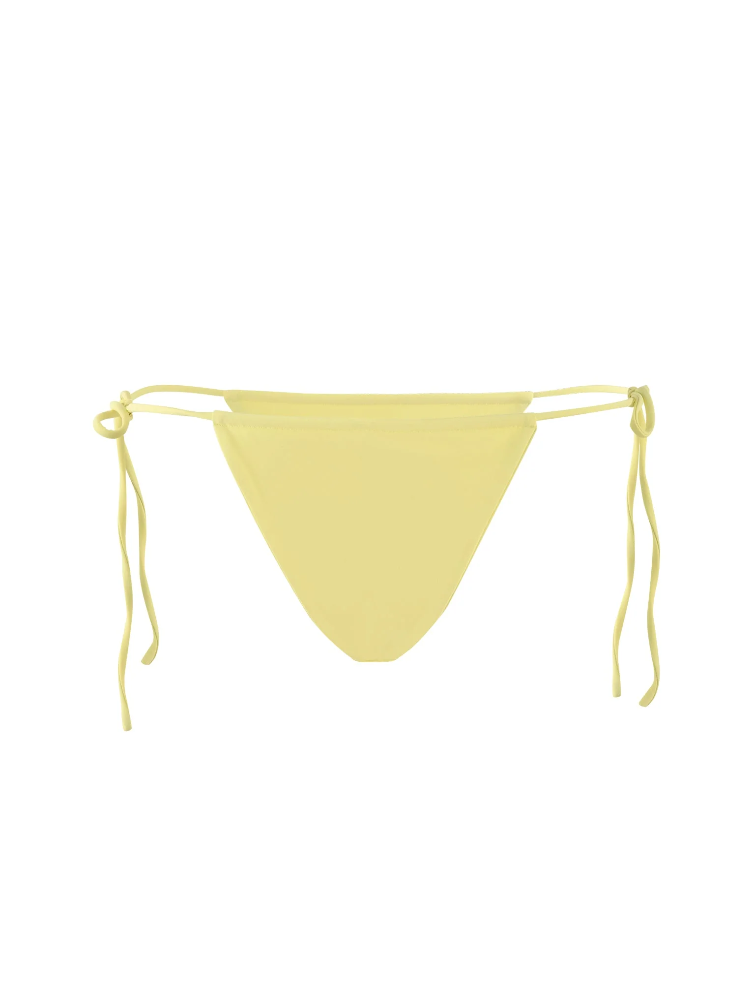 KHESSA BIKINI BOTTOM - YELLOW : LEMON - Image 8