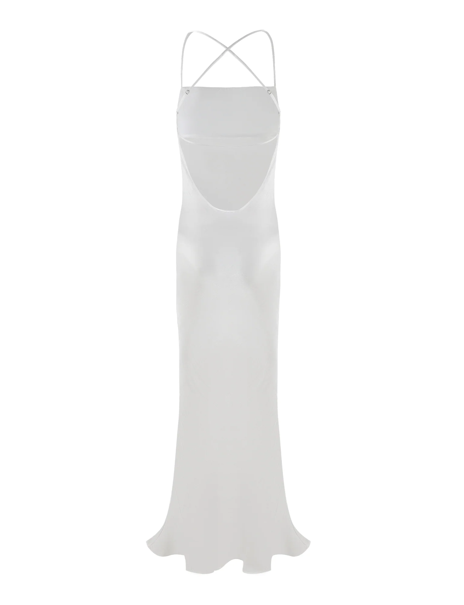 KIAH MAXI DRESS - WHITE : ICE - Image 8