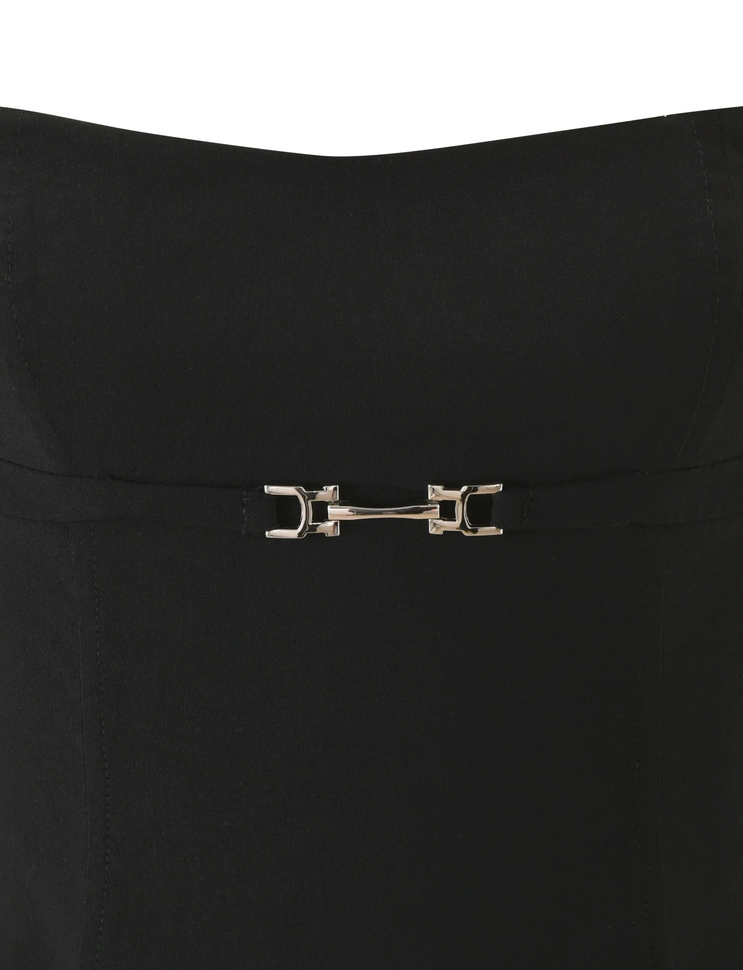 KITTIE BUCKLE TOP - BLACK - Image 10